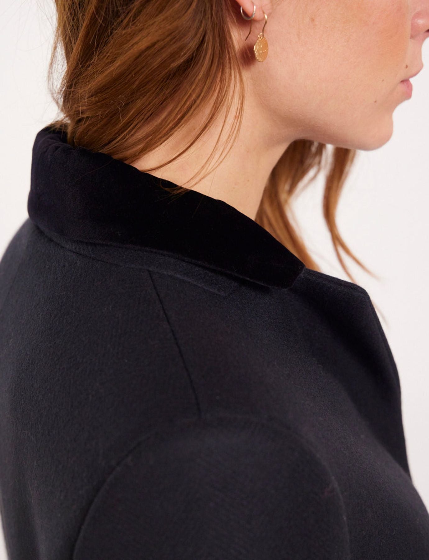 Franck midnight blue coat