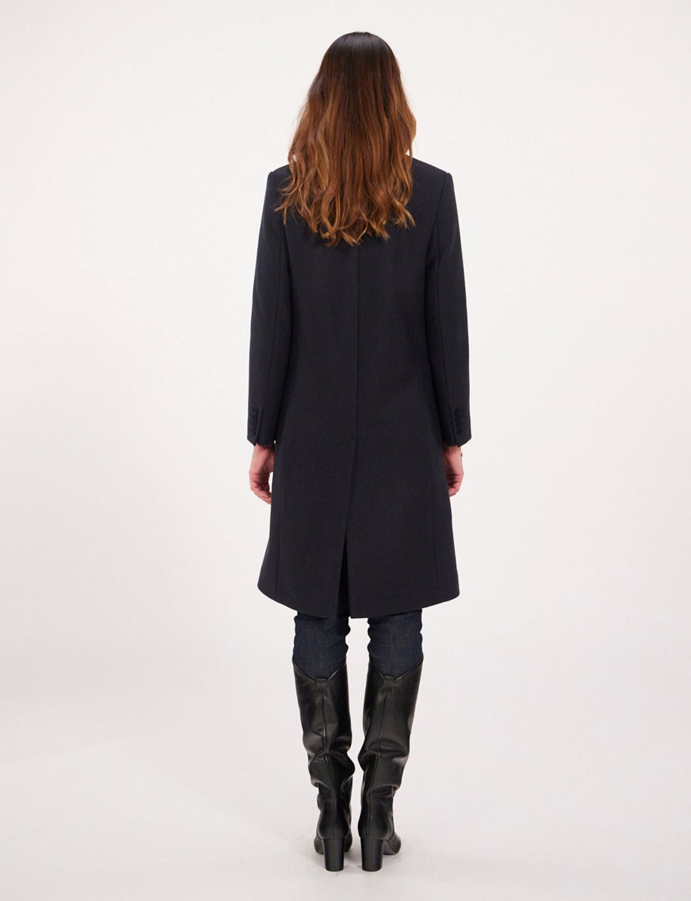 Franck midnight blue coat