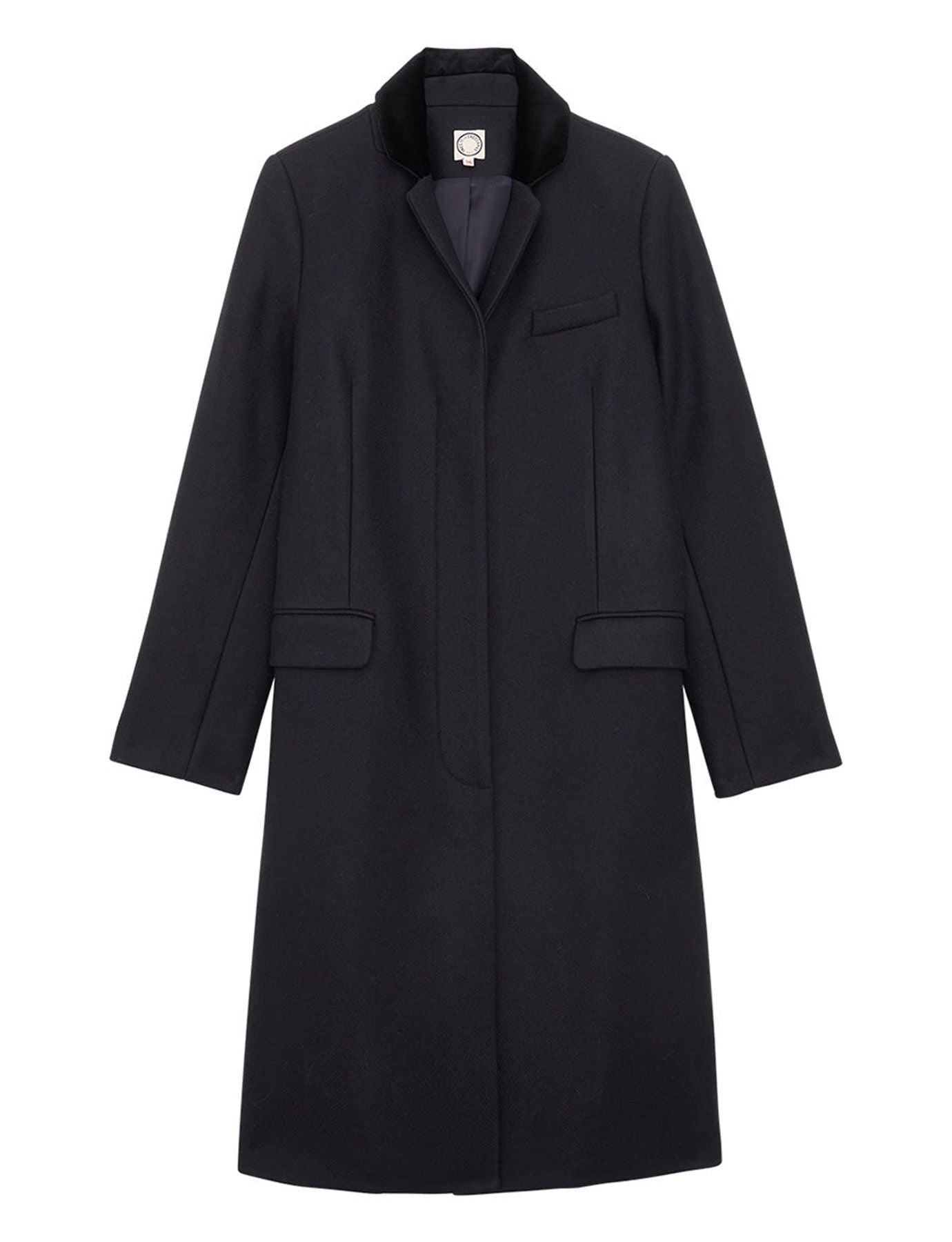 Franck midnight blue coat