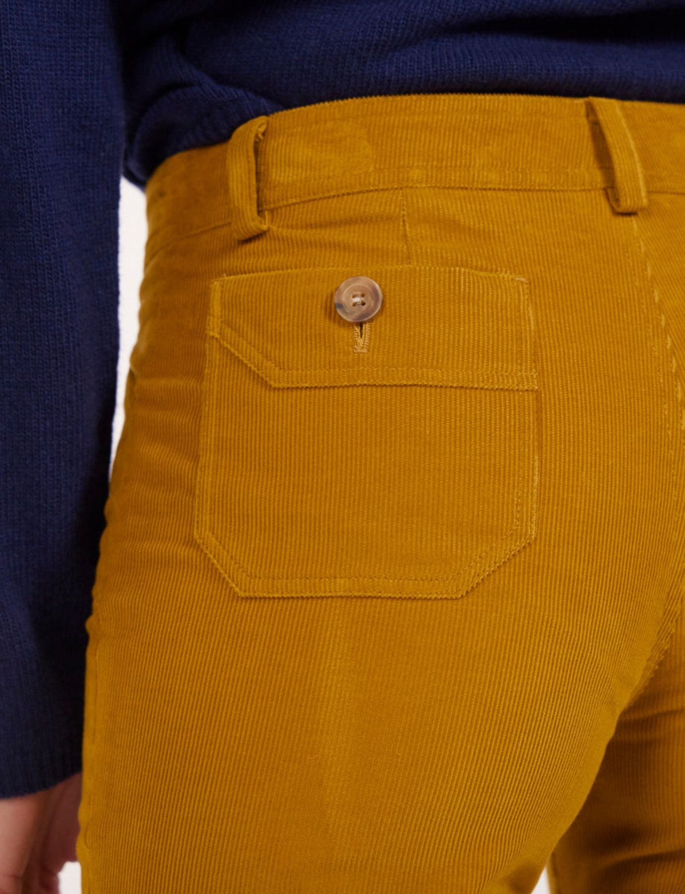 Charlotte ochre trousers