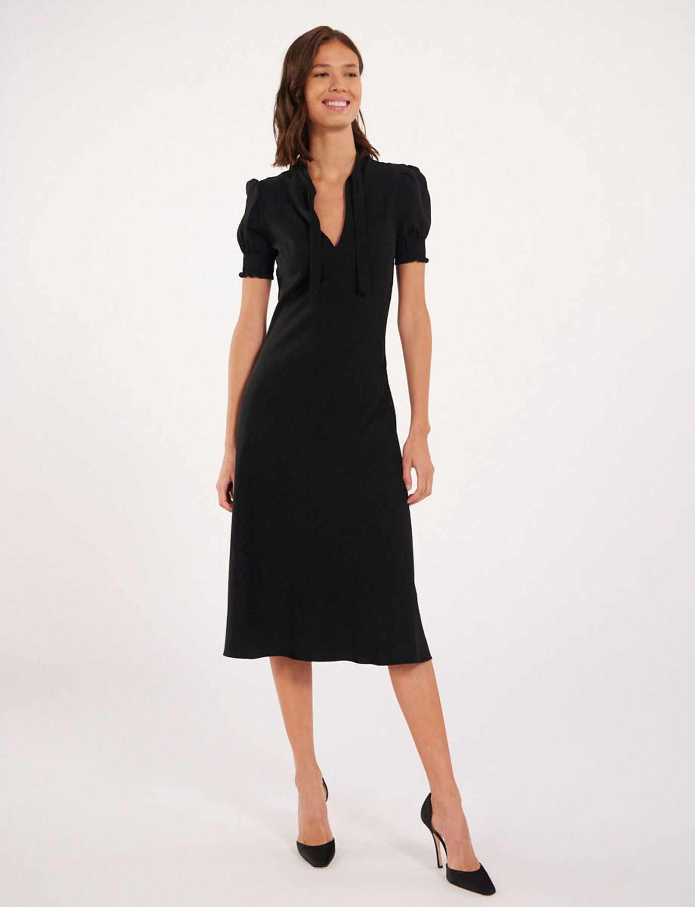 Kleid Schwarze Kirsche