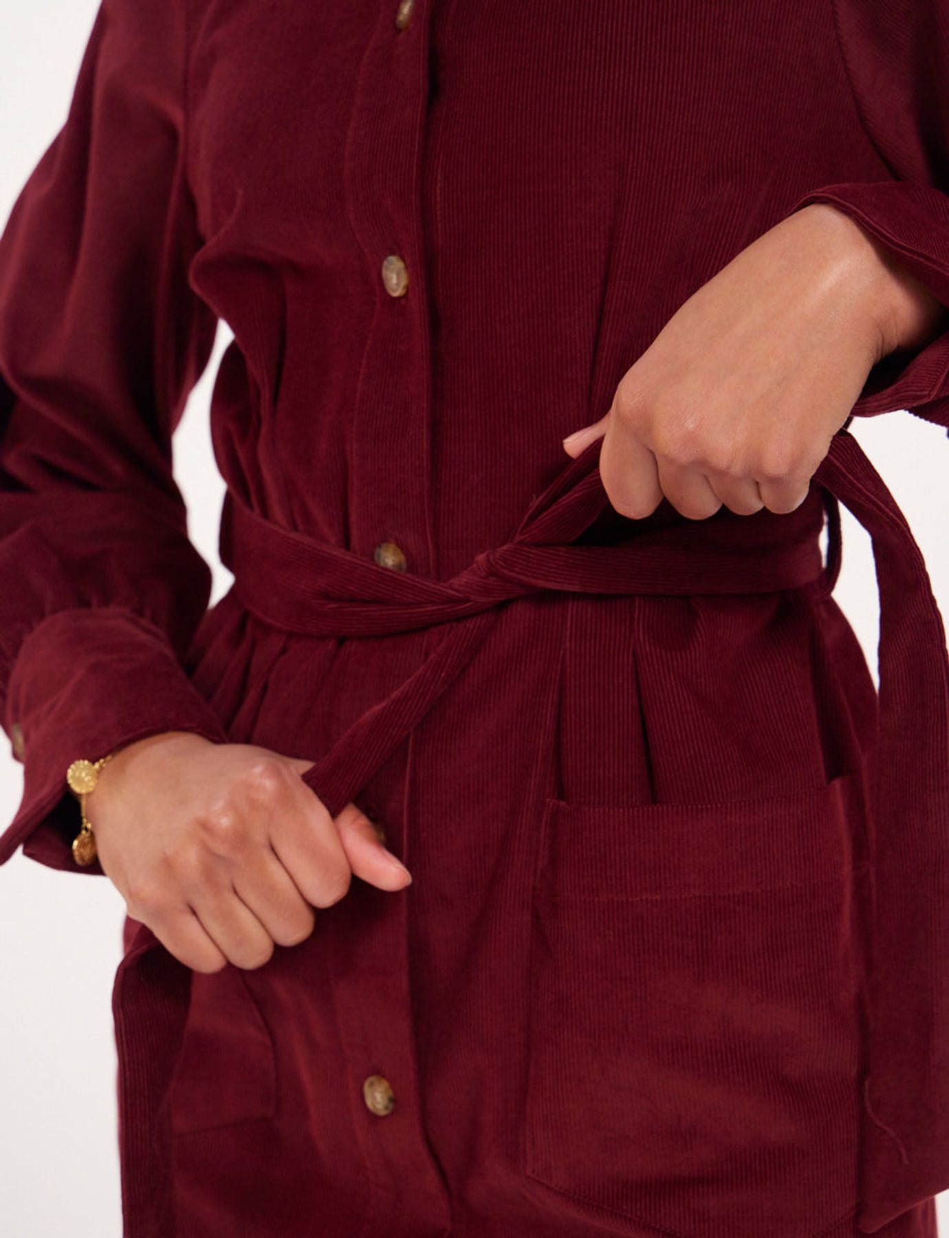 Kleid Rosabella Pflaume Samt