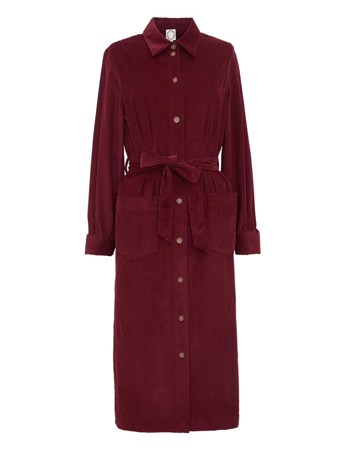 Kleid Rosabella Pflaume Samt