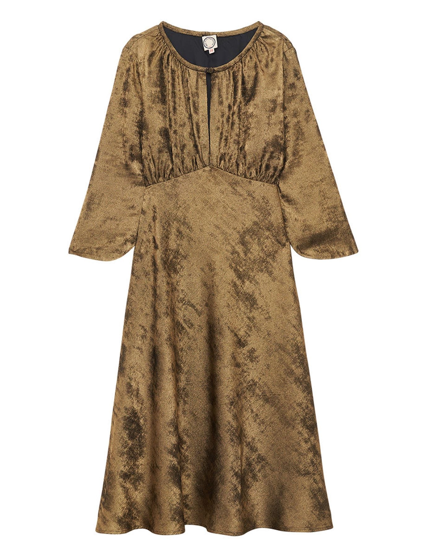 Vestido dorado Natalia