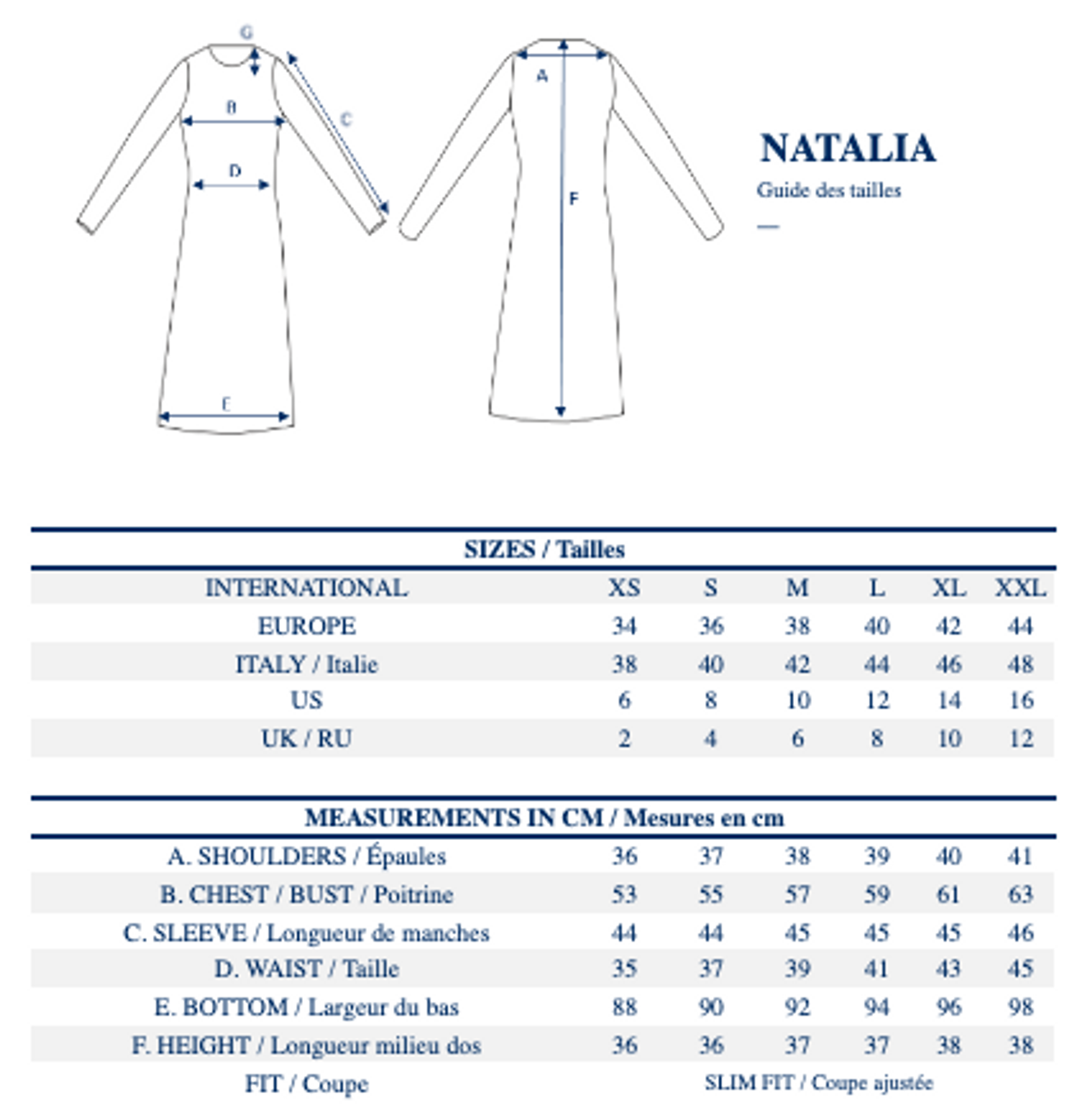 Robe Natalia noire