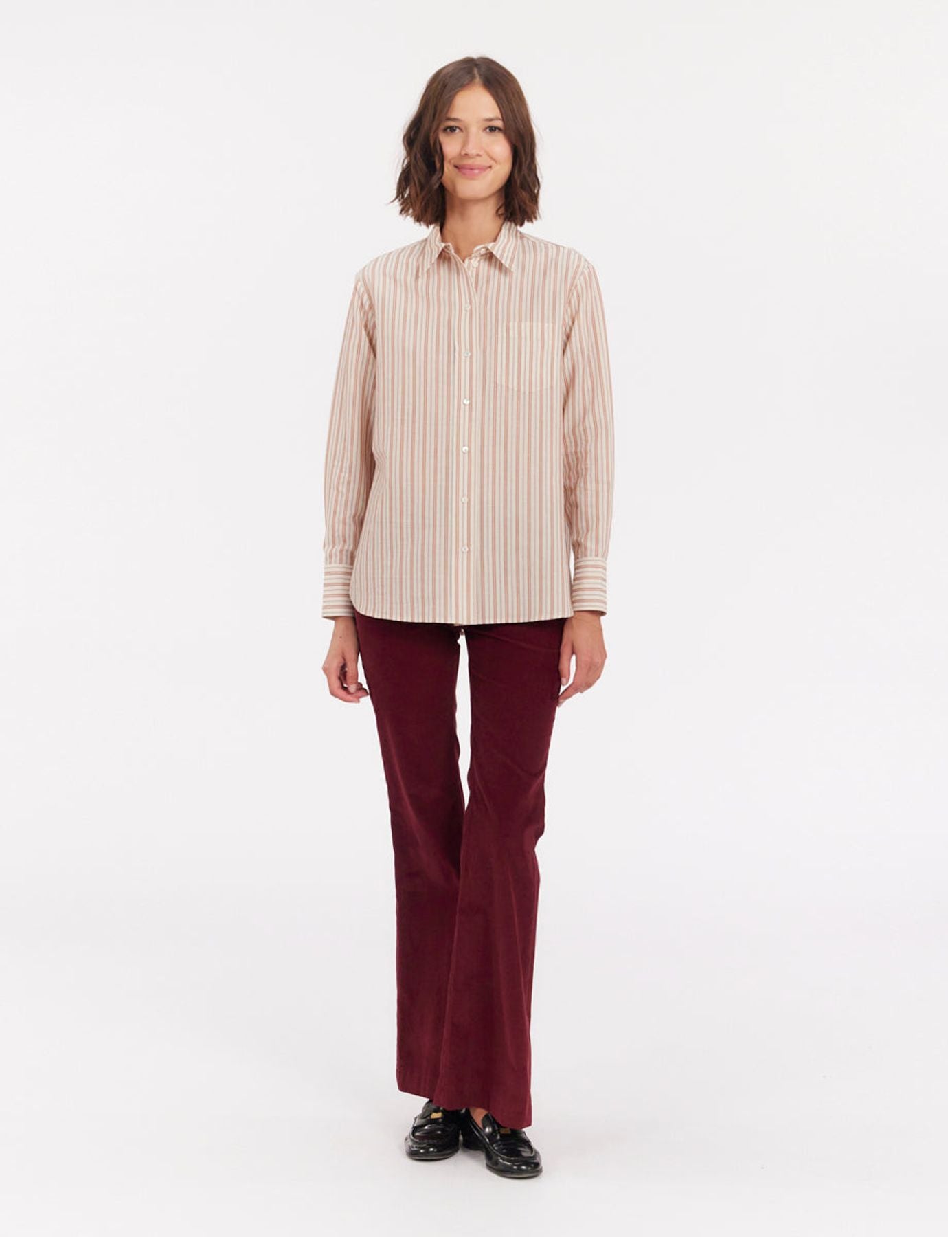 Maureen striped shirt