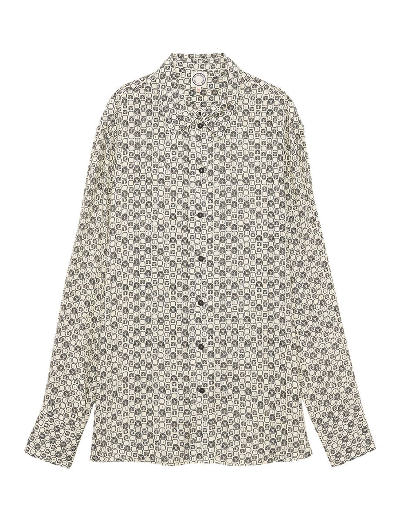Maureen oak leaf print shirt