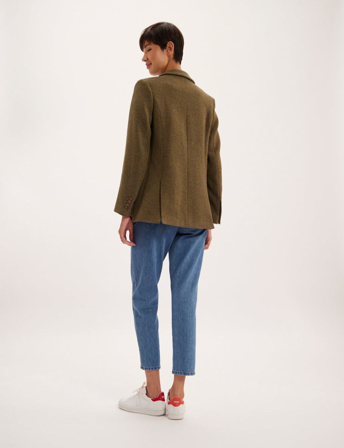 Giacca Bruna in lana kaki