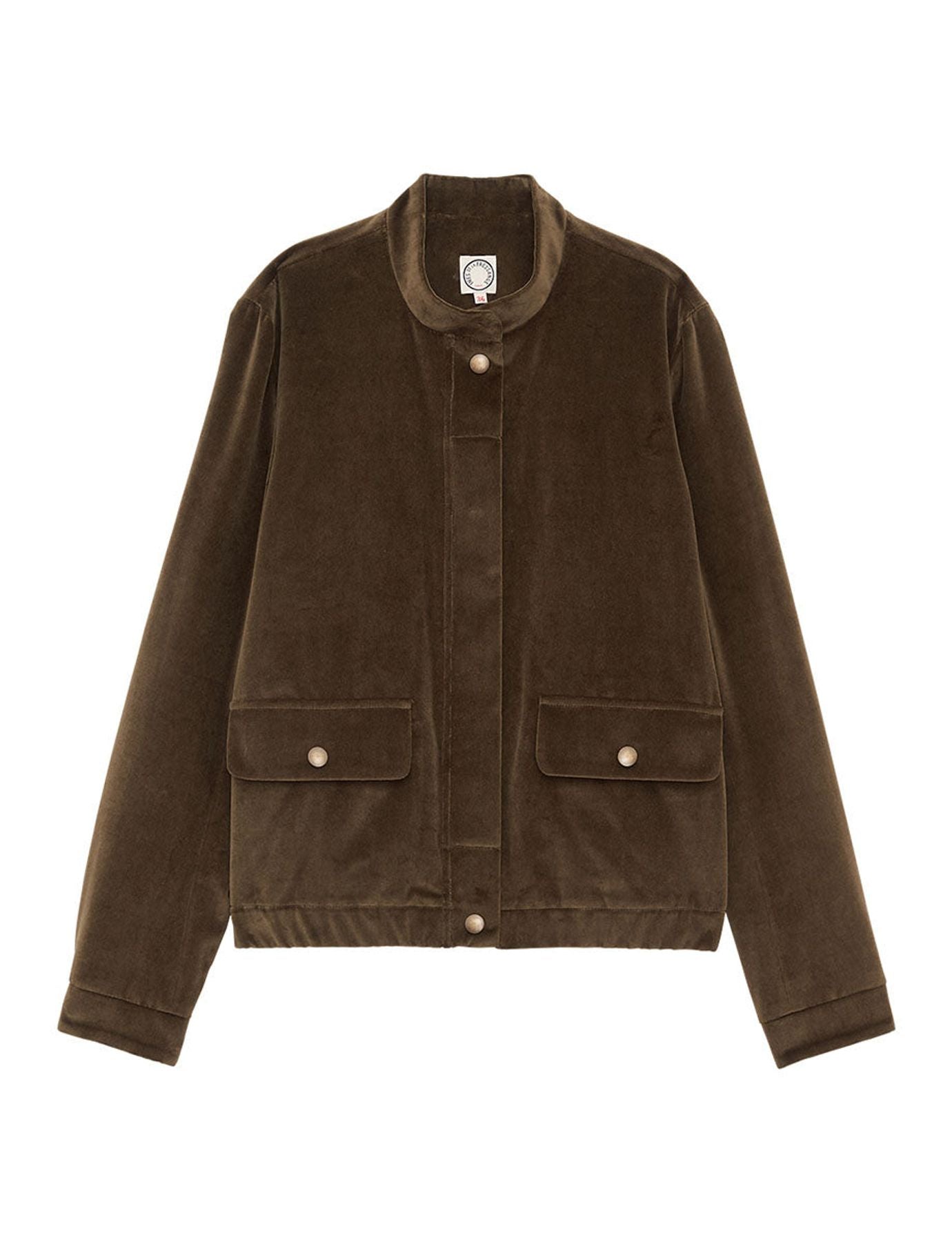 Dino khaki velvet jacket