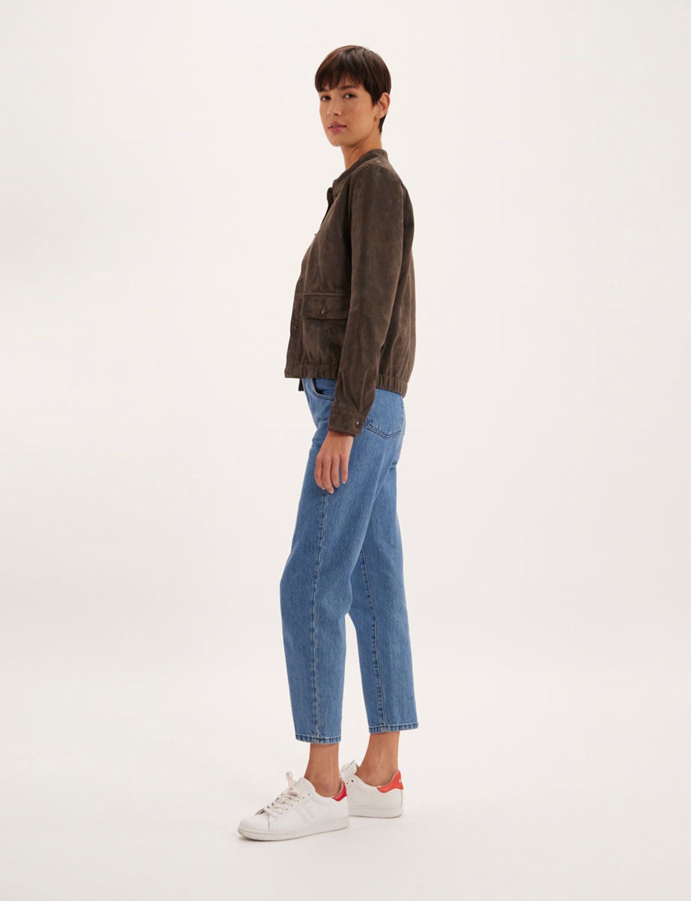 Dino brown suede jacket