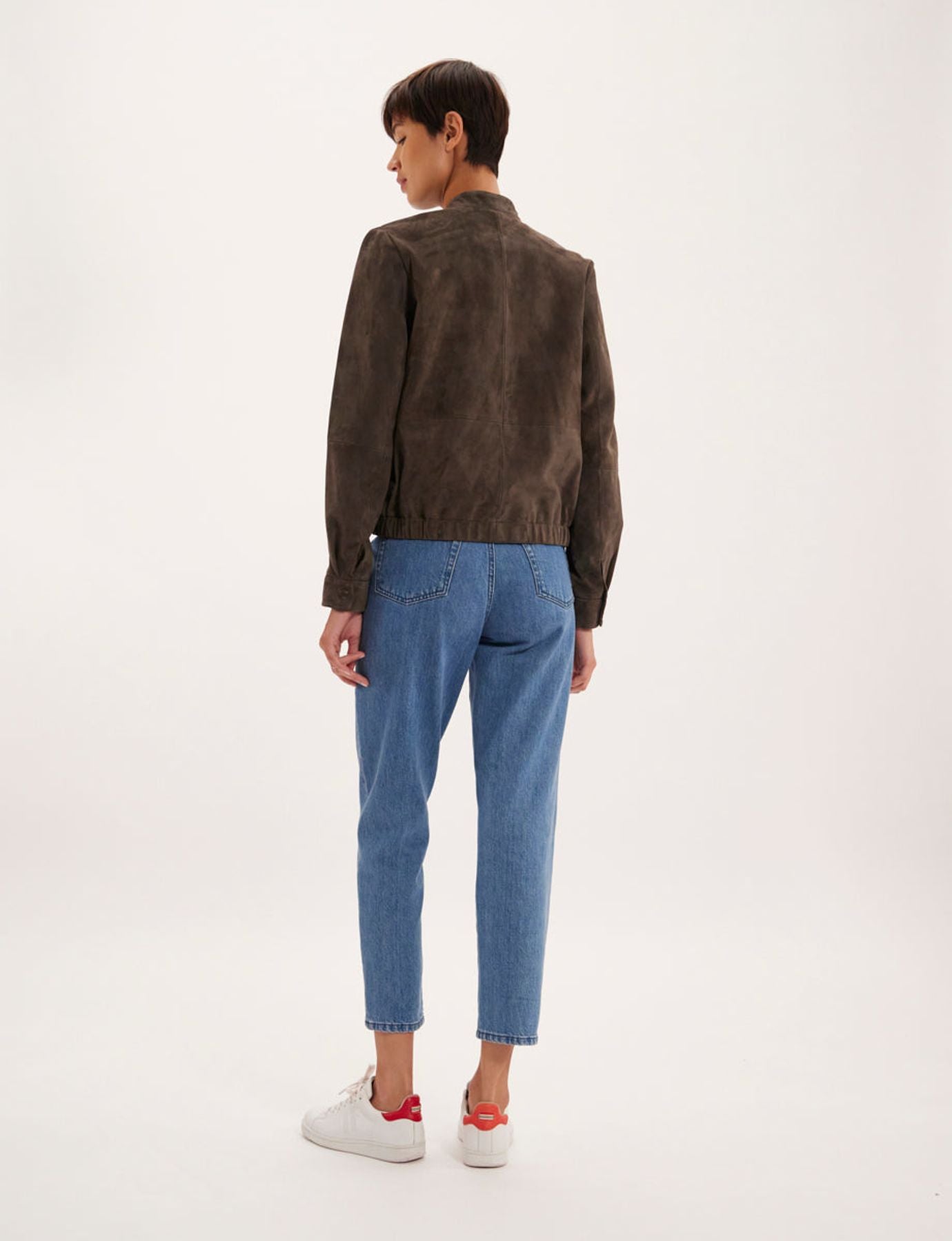 Dino brown suede jacket