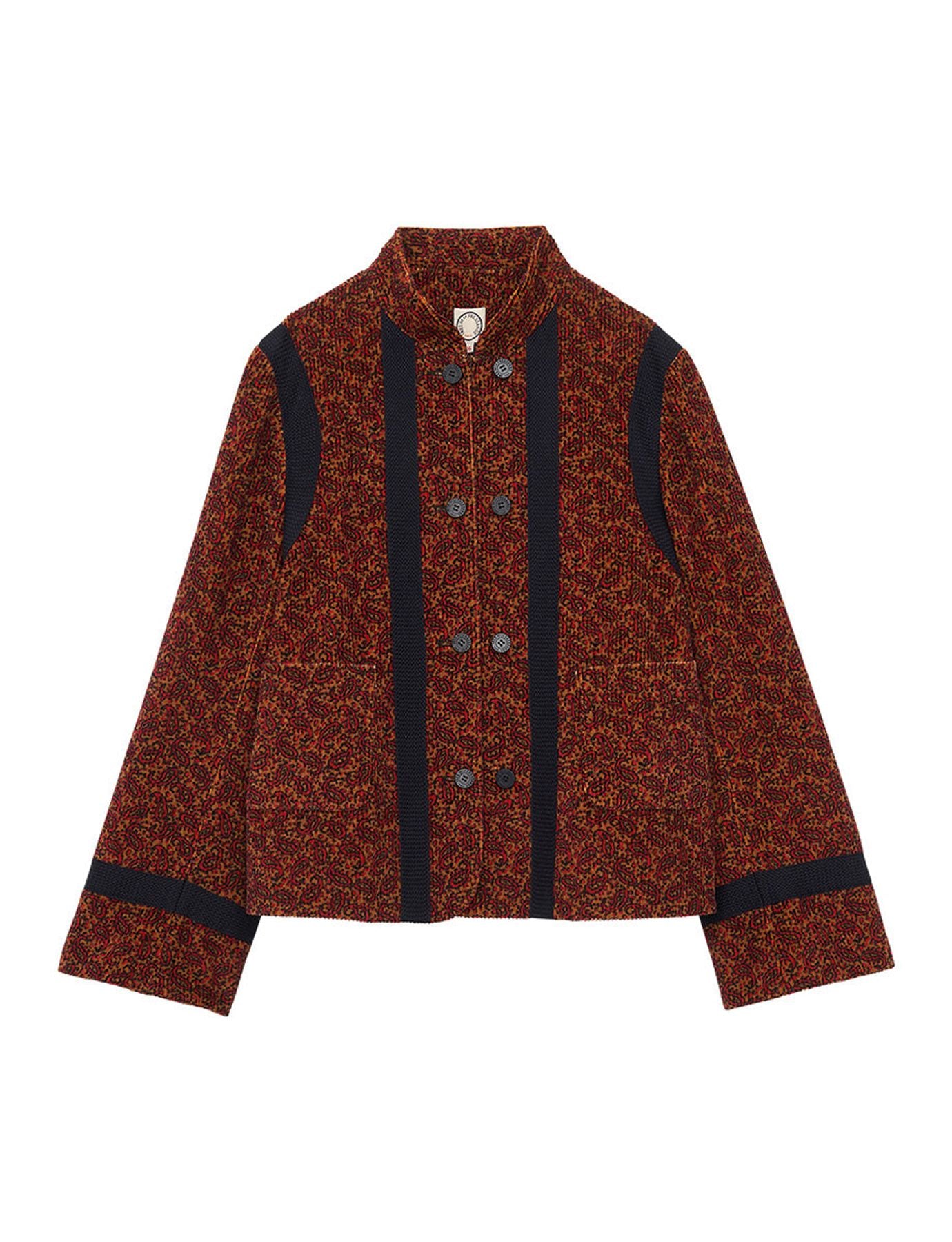 Veste Phoebe imprimé rouille