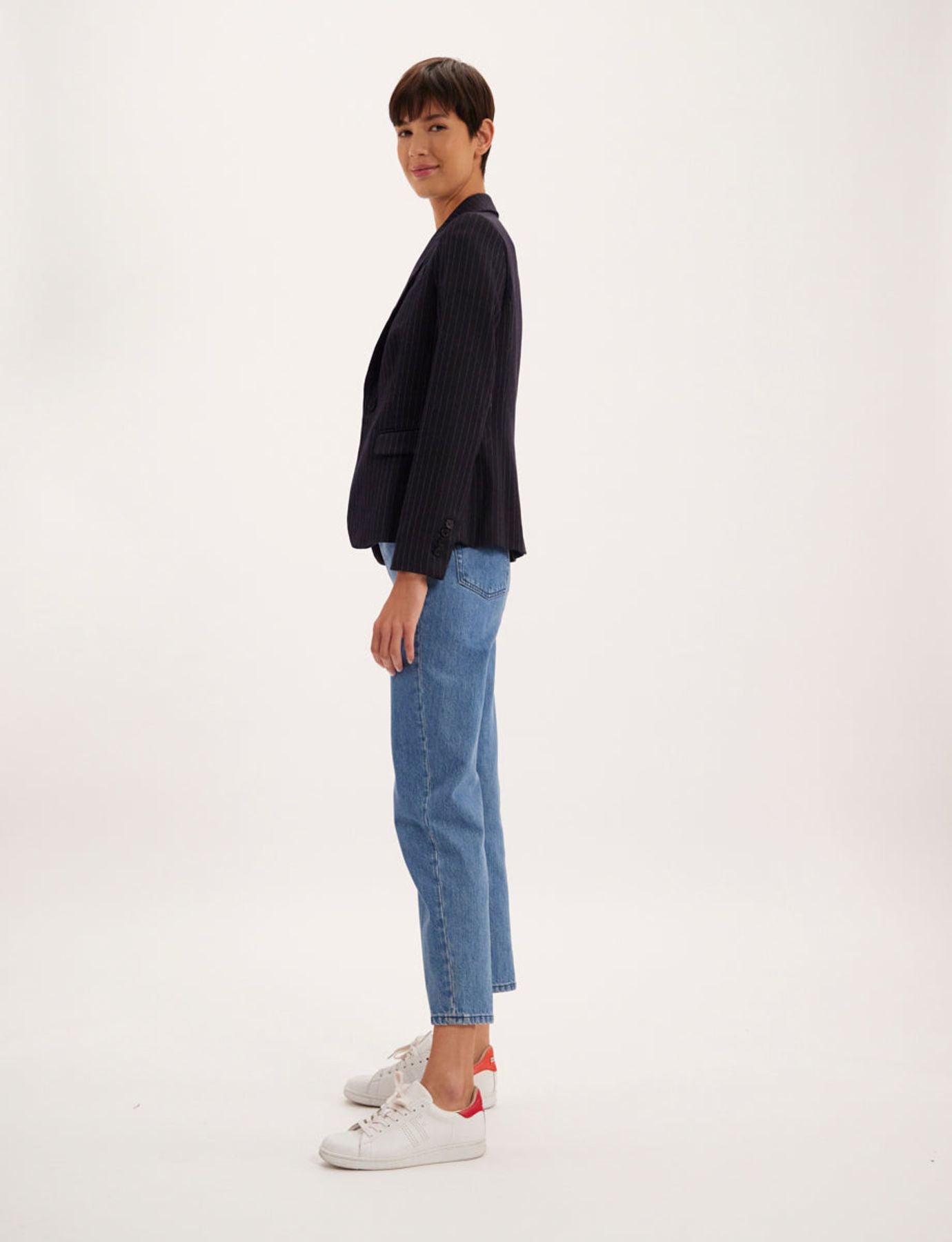 Nicoletta midnight blue jacket