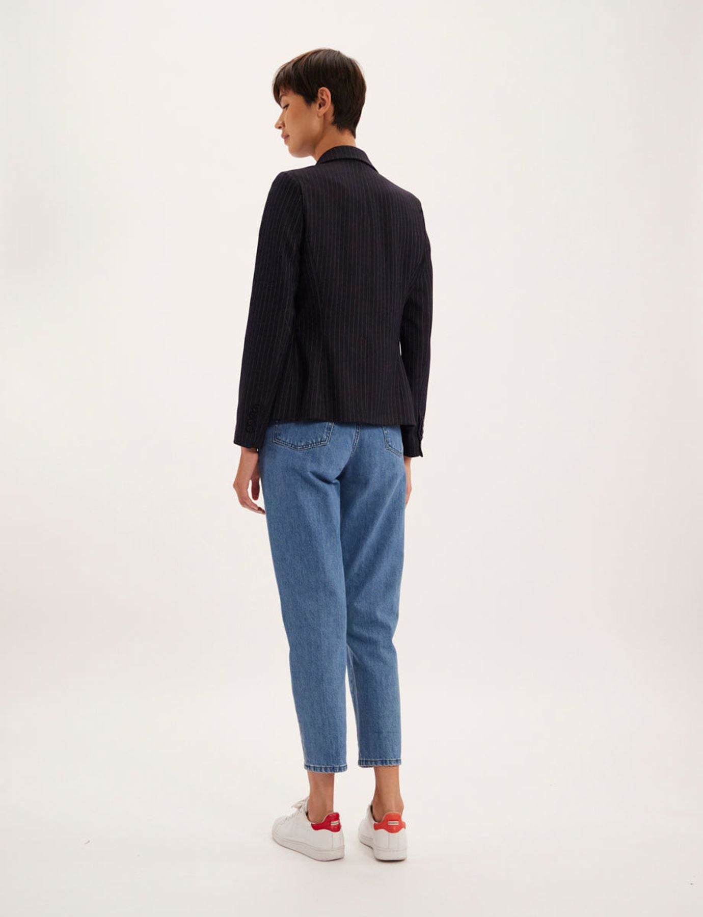 Nicoletta midnight blue jacket