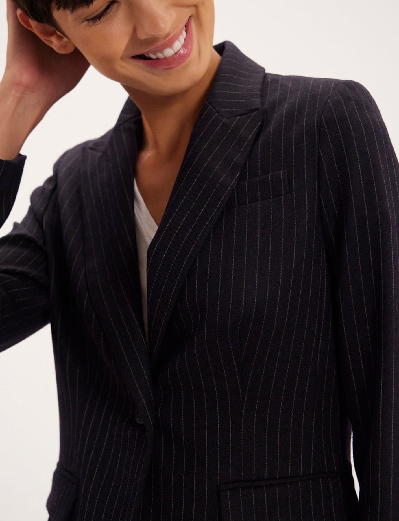Nicoletta midnight blue jacket