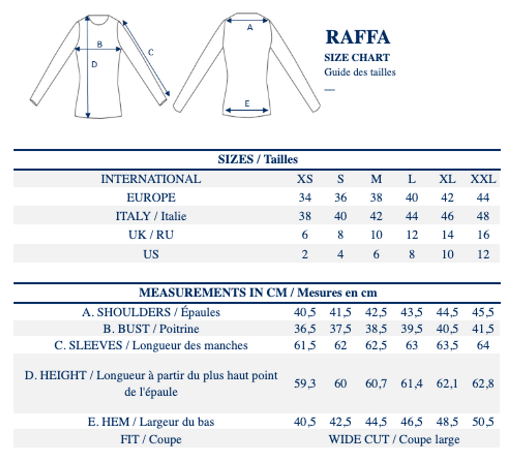 Navy blue Raffa sweatshirt