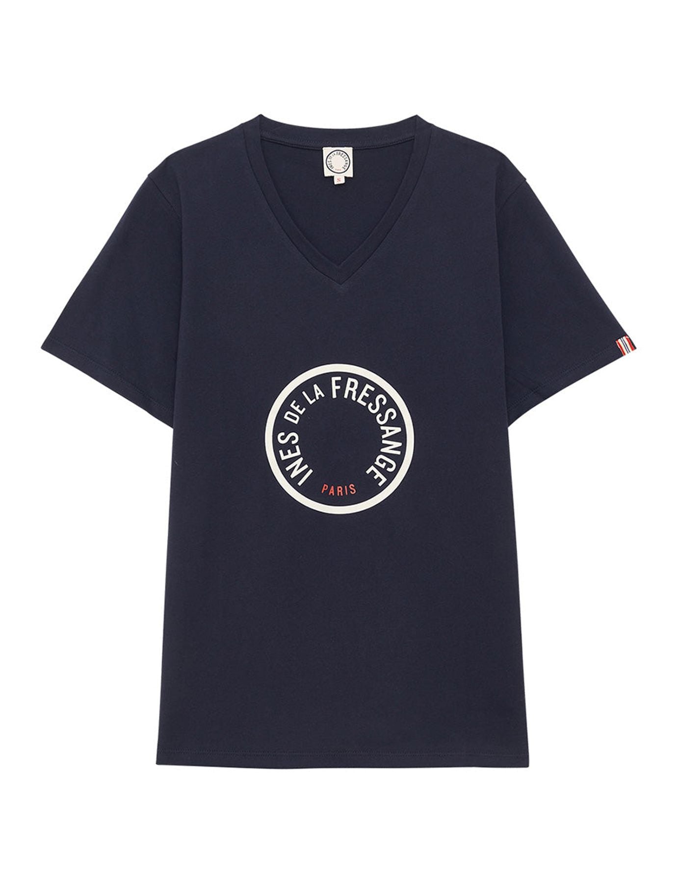 Aurora navy blue/white T-shirt