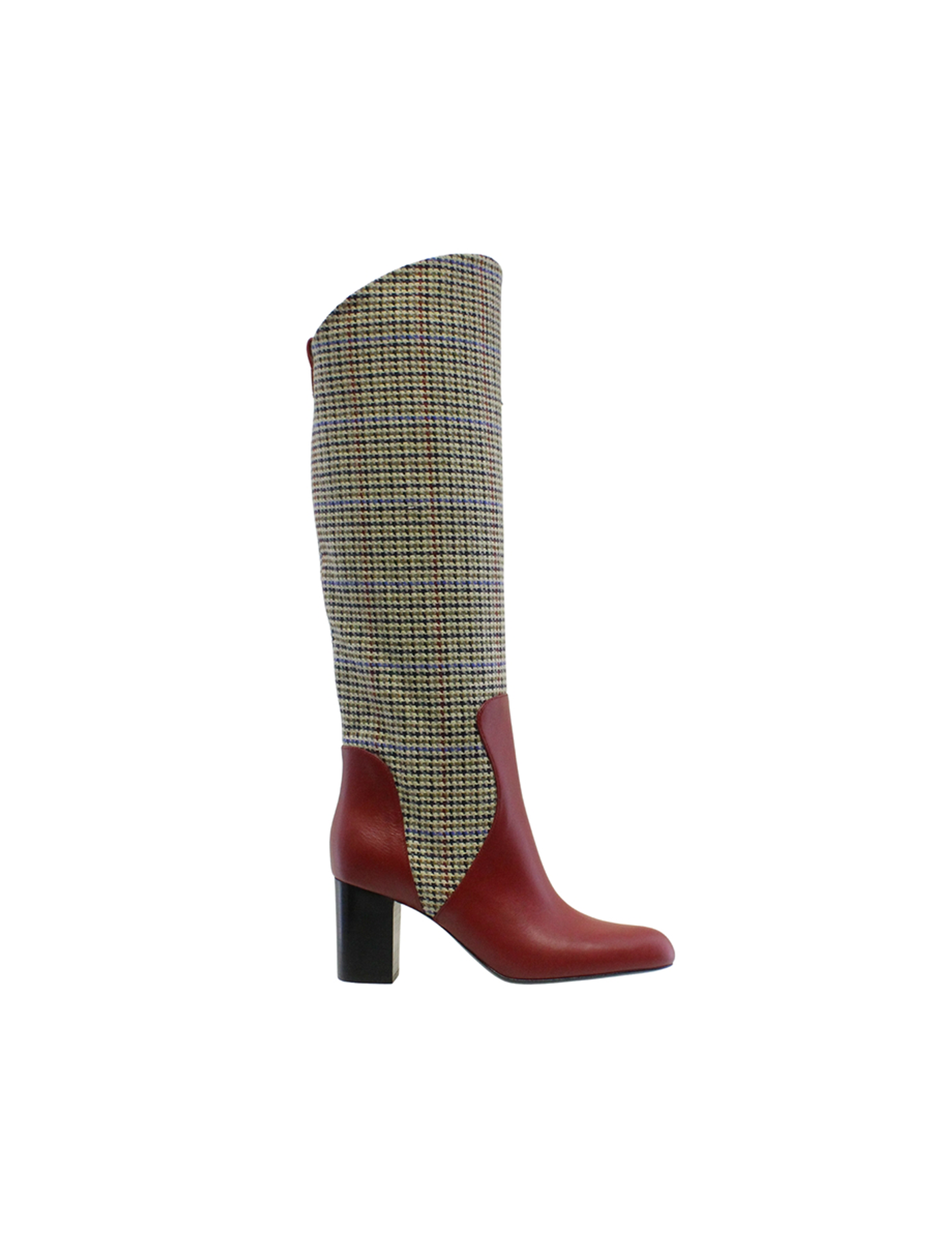 Hoher Stiefel mit Absatz