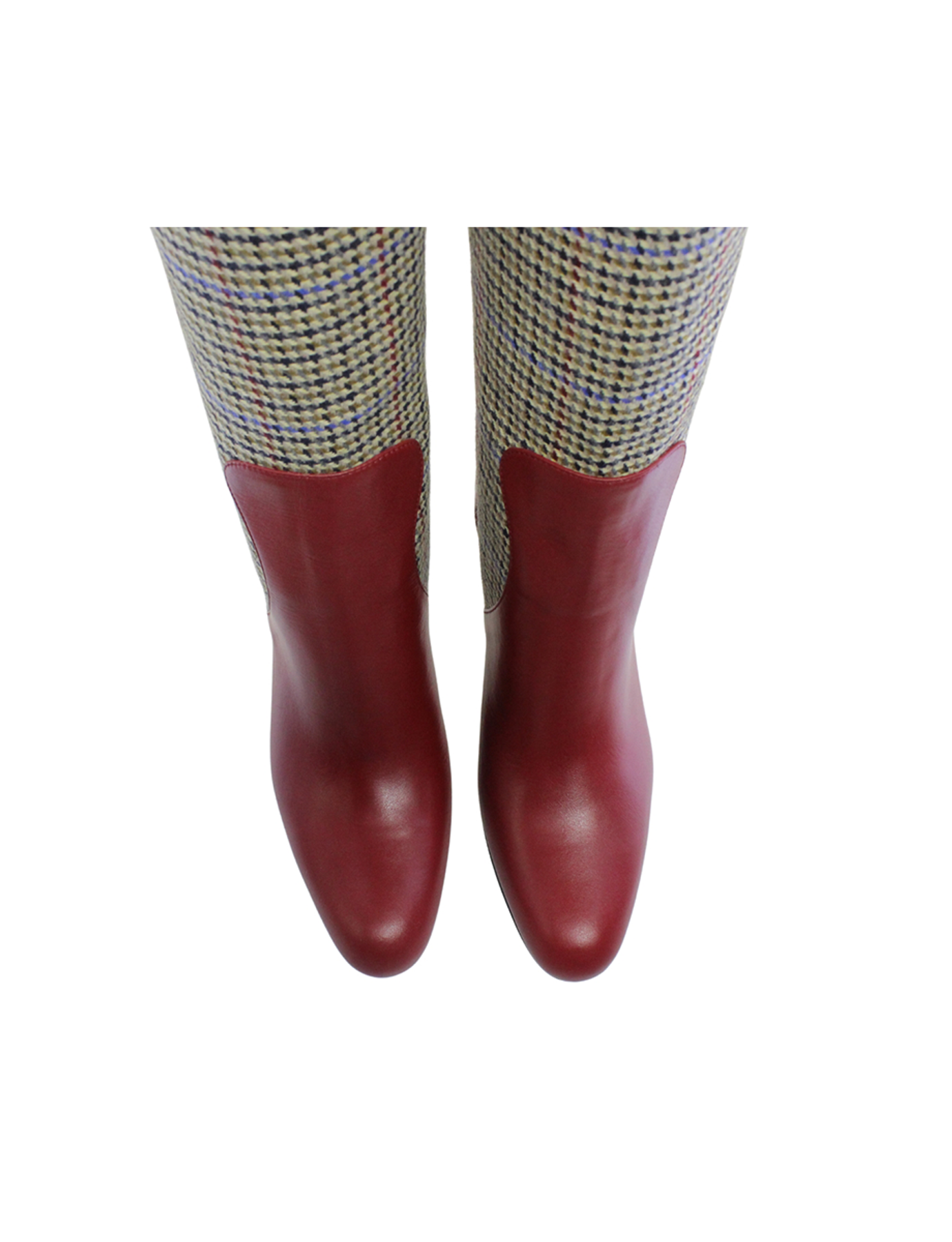 Hoher Stiefel mit Absatz