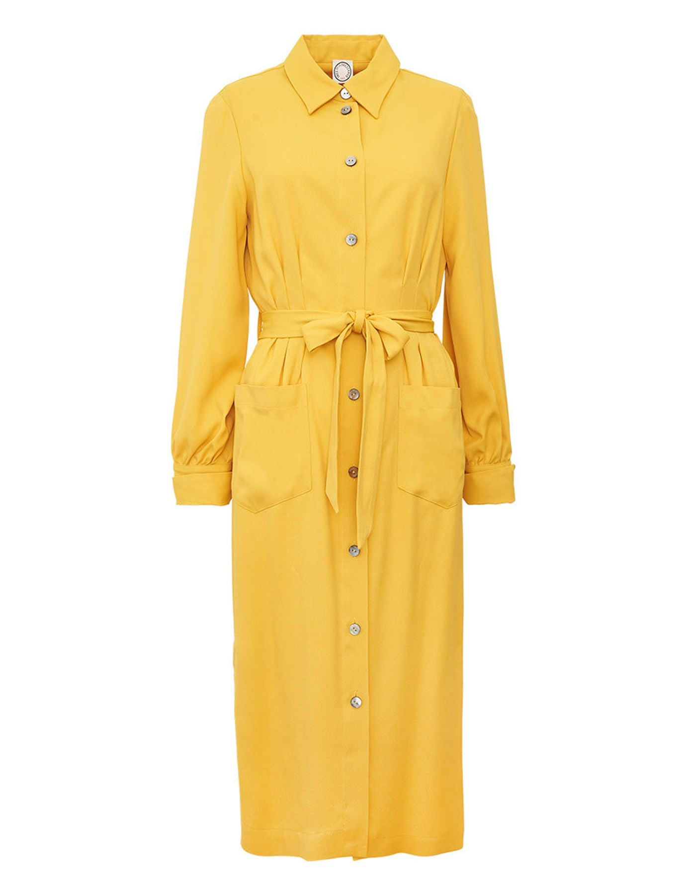 Abito camicia Rosabella ocra