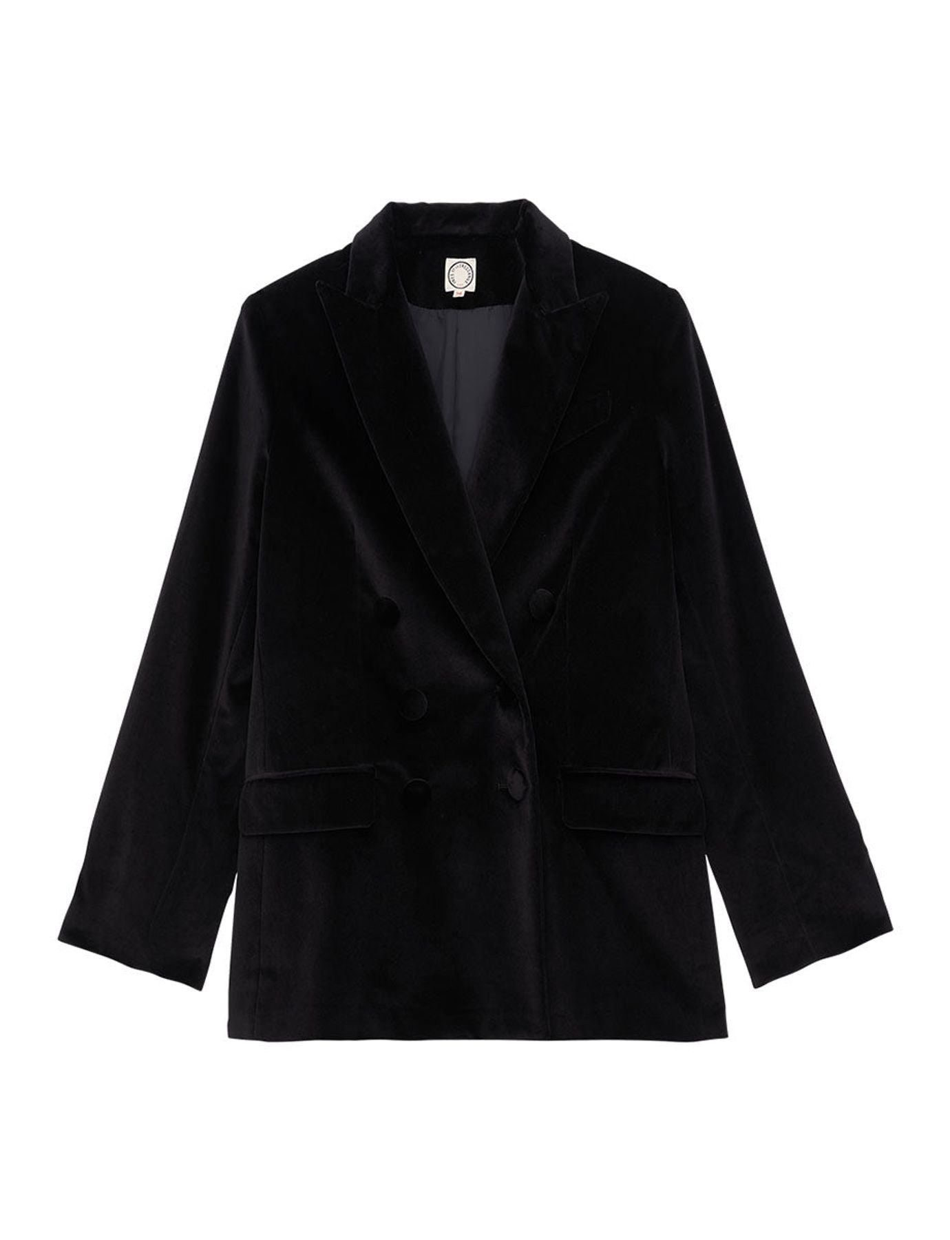 Blazer Ezio in cotone dal taglio dritto