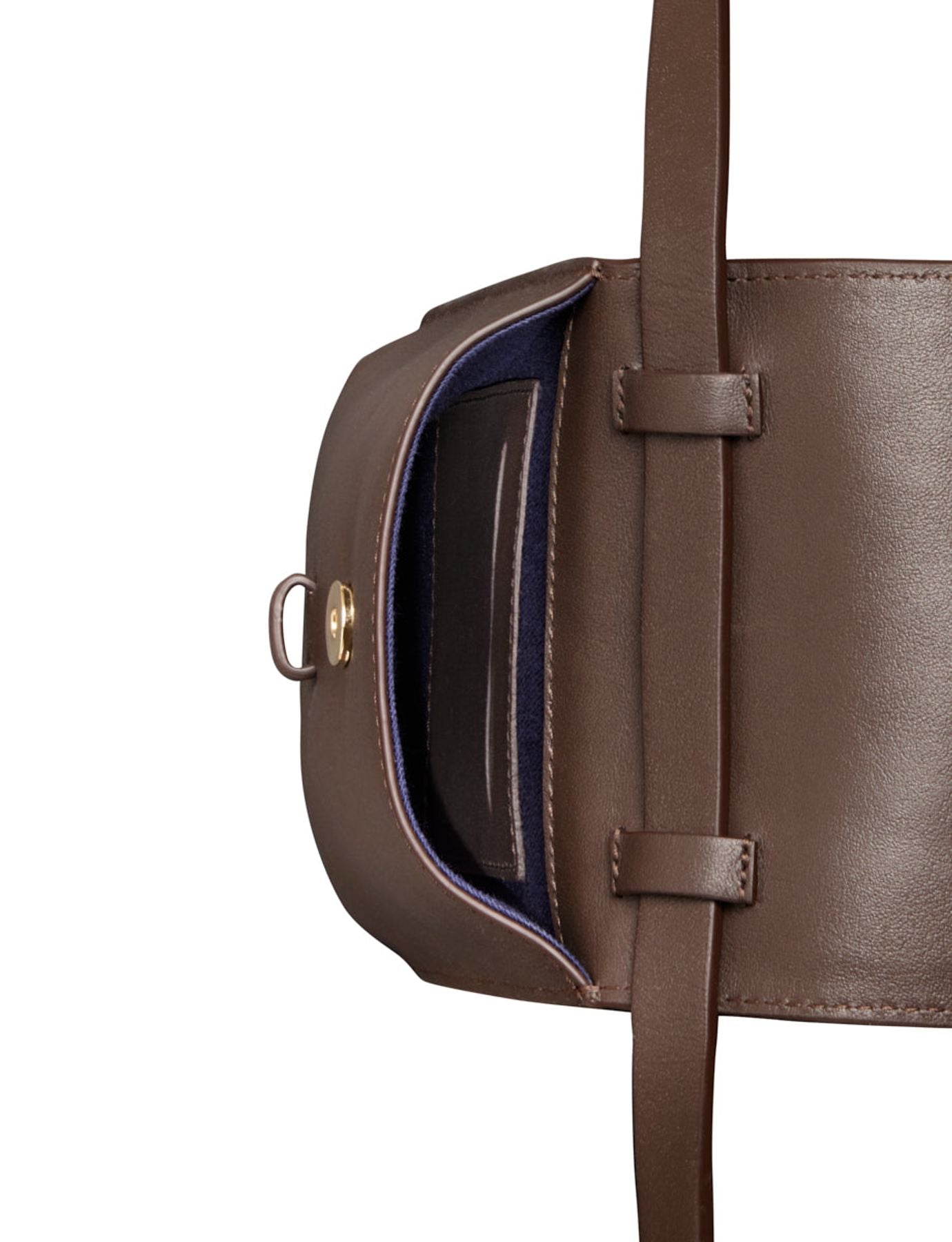 Bolso Smartphone Léonore piel chocolate