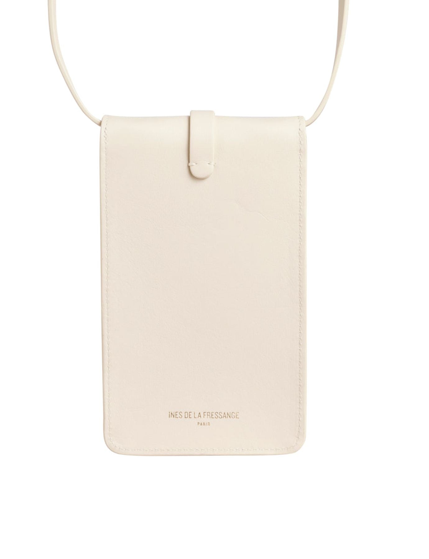 Bolso Smartphone Léonore cuero arena