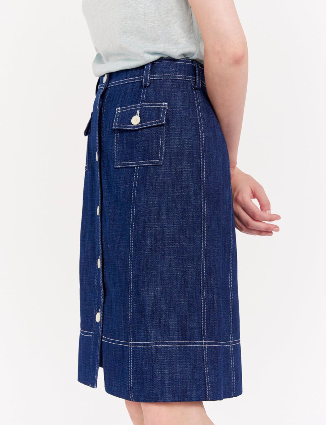Gonna in denim Rachel