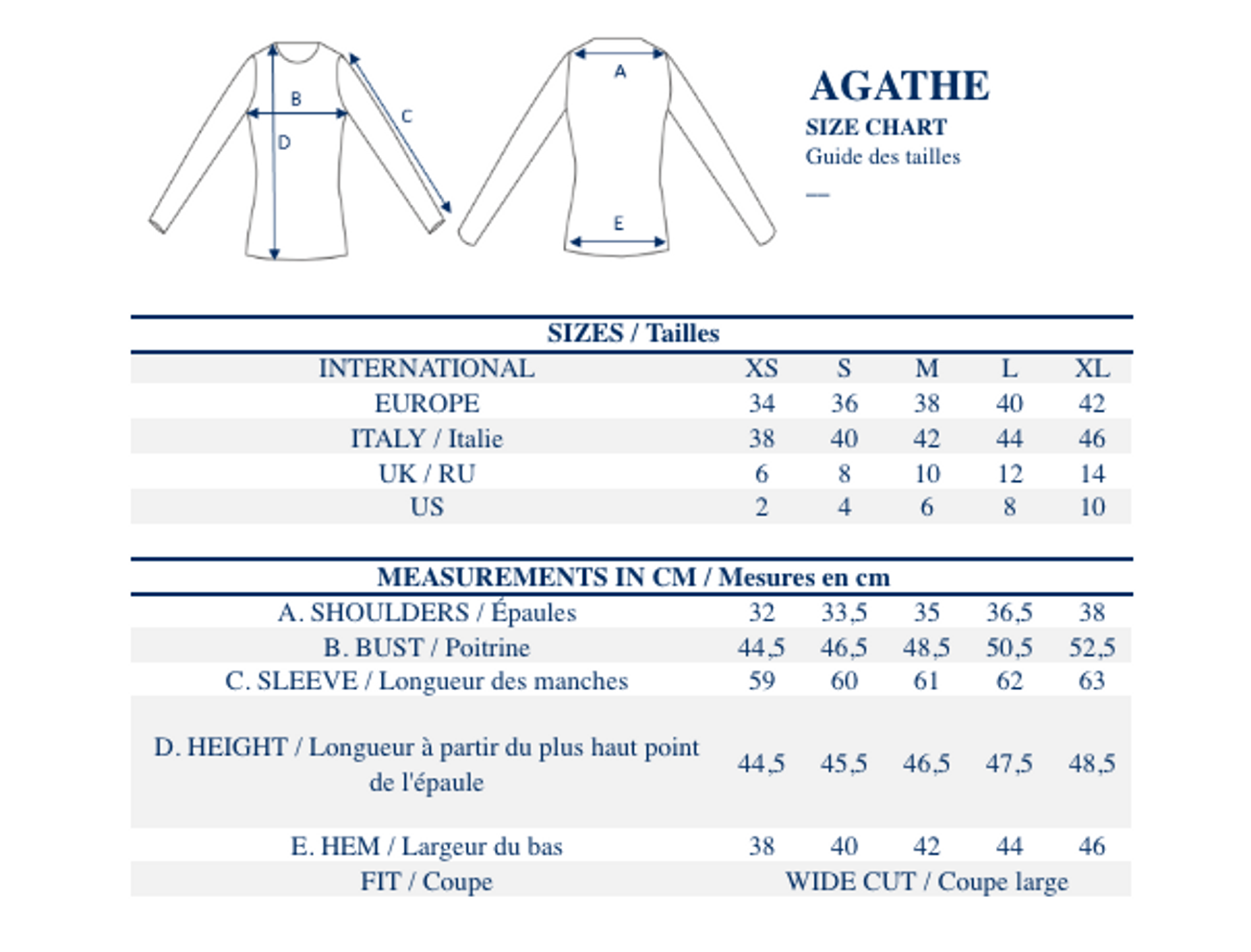 Maglia Agathe ecru