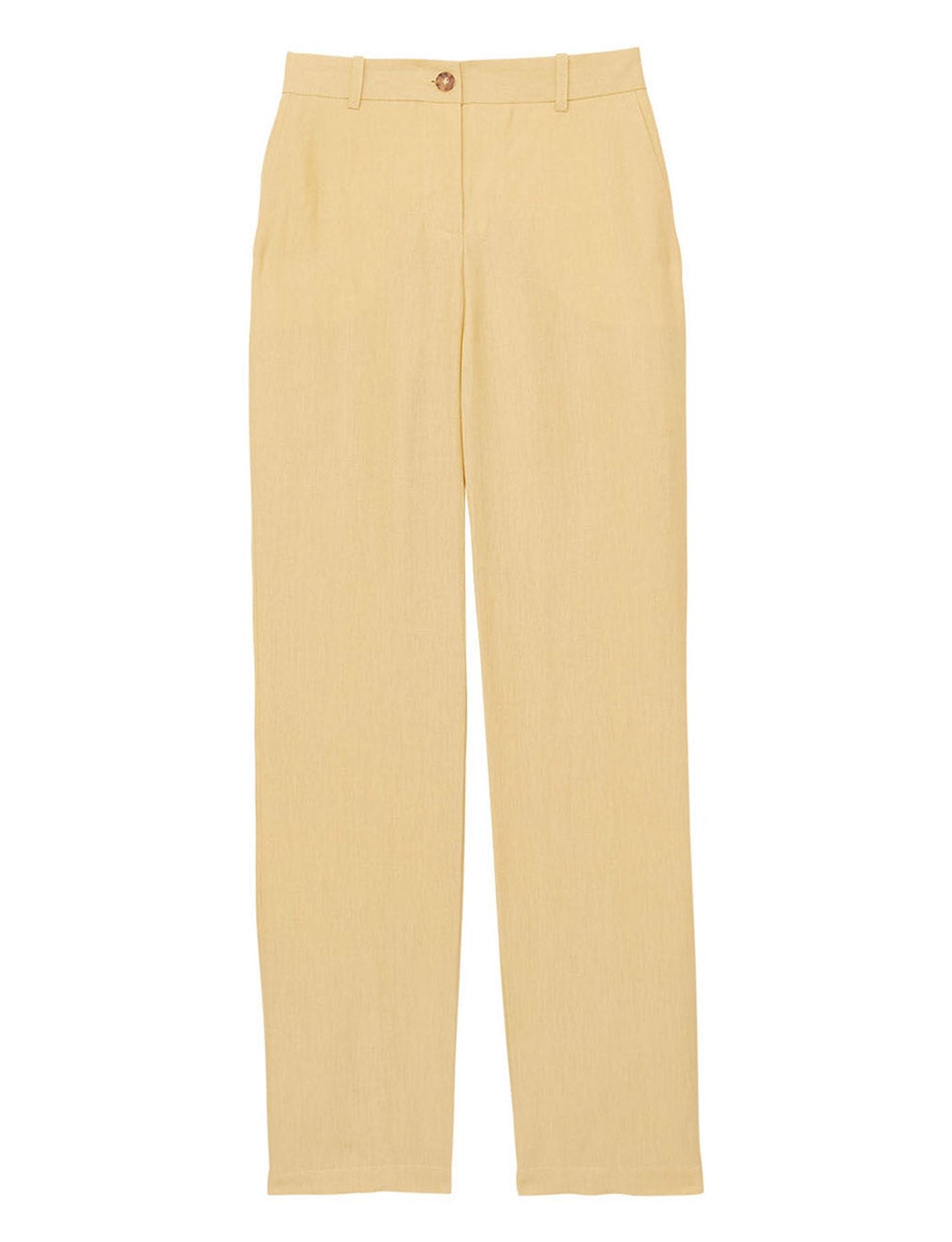 Francisco trousers in lemon linen
