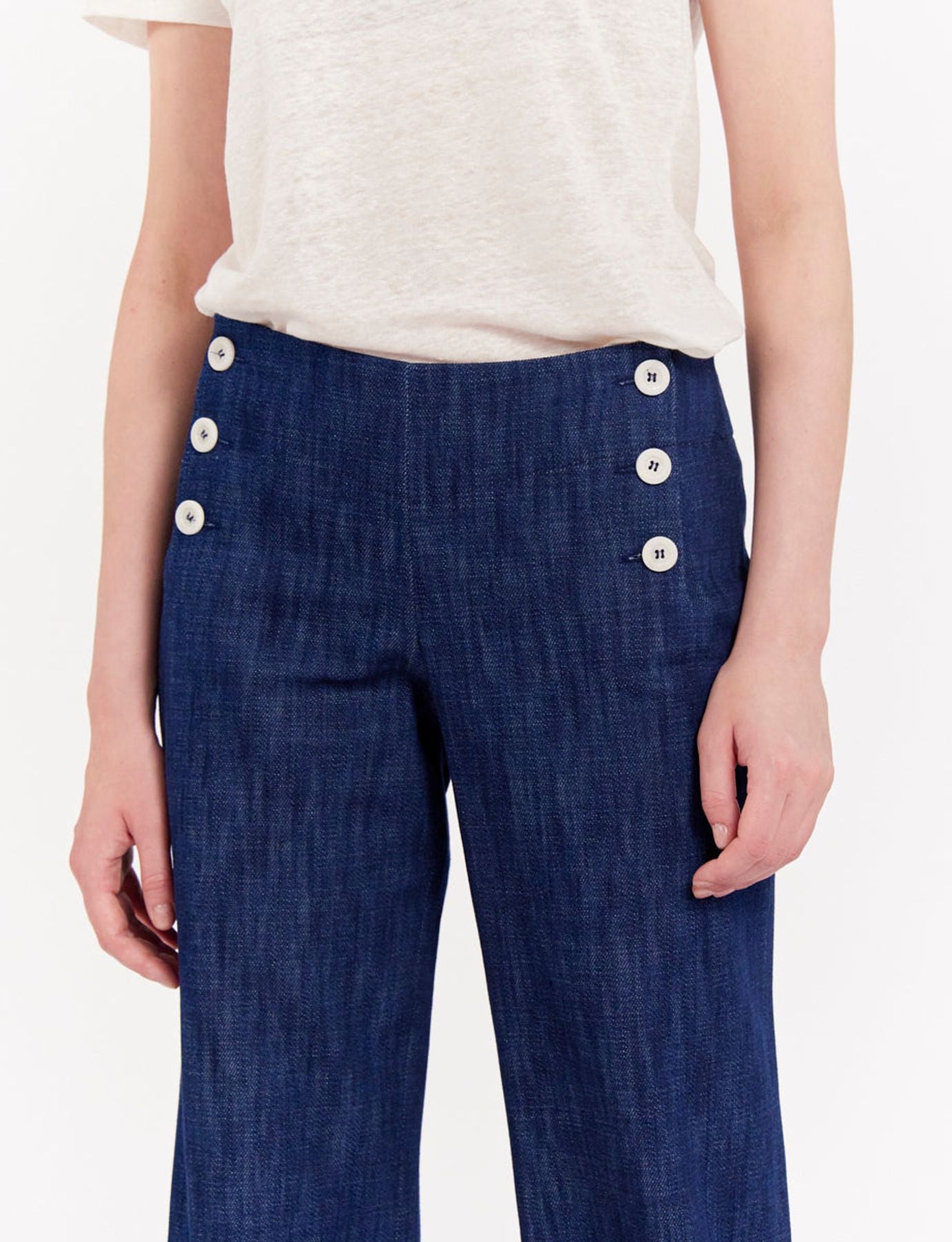 Pantaloni blu Gabriel