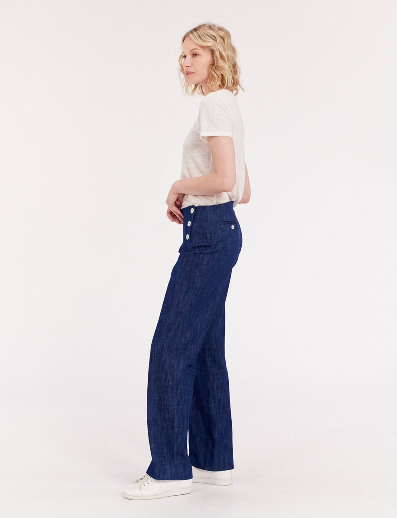 Pantaloni blu Gabriel