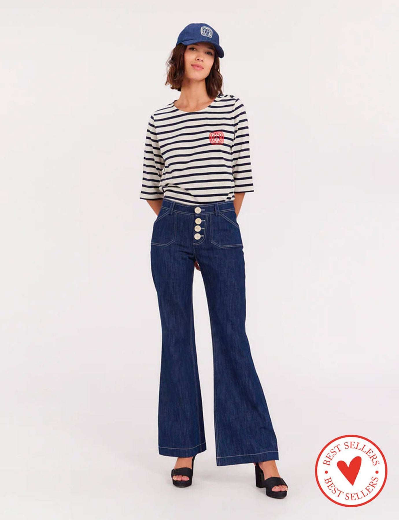 Charlotte blue trousers