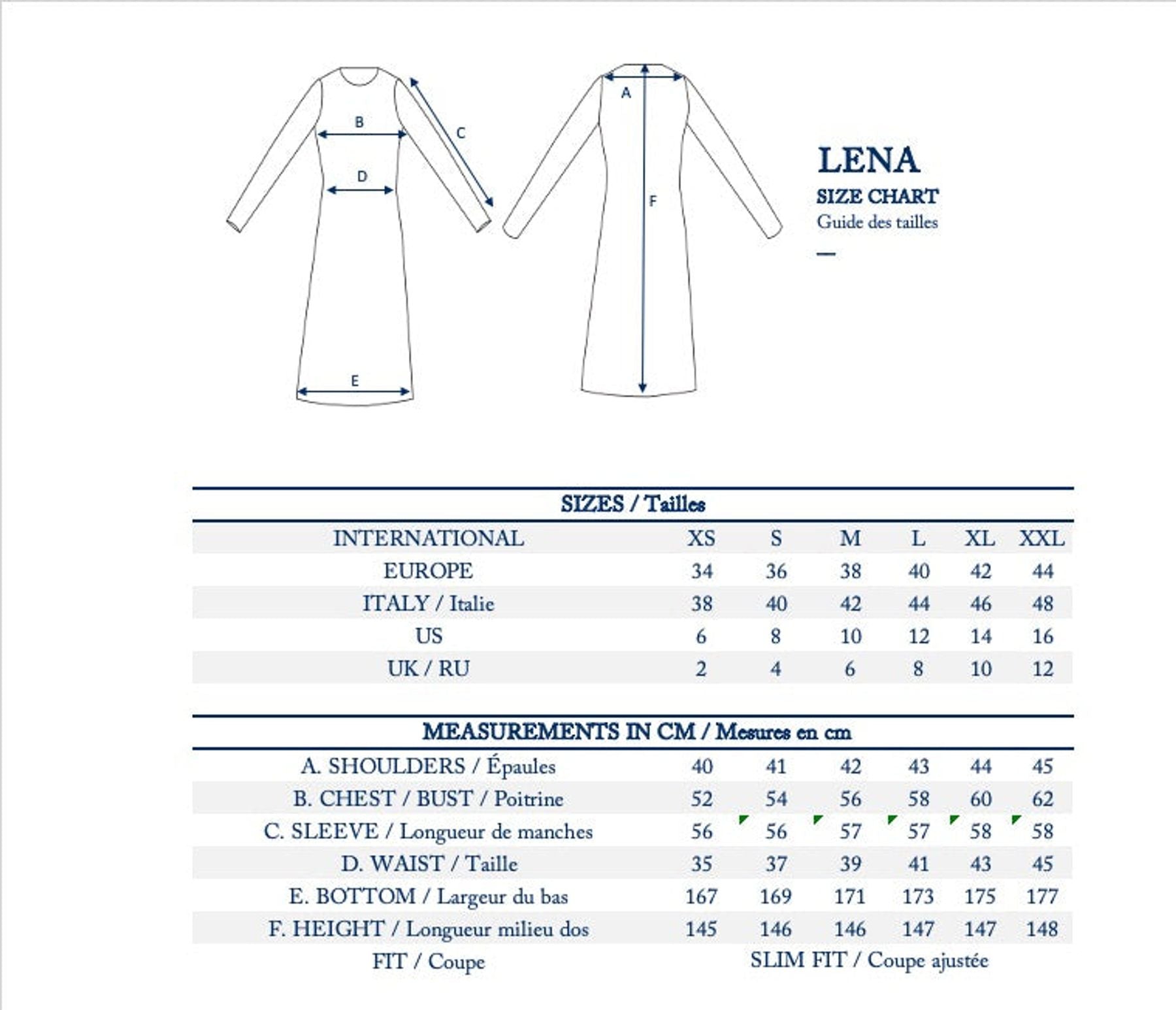 Léna long dress with buttercup flounce