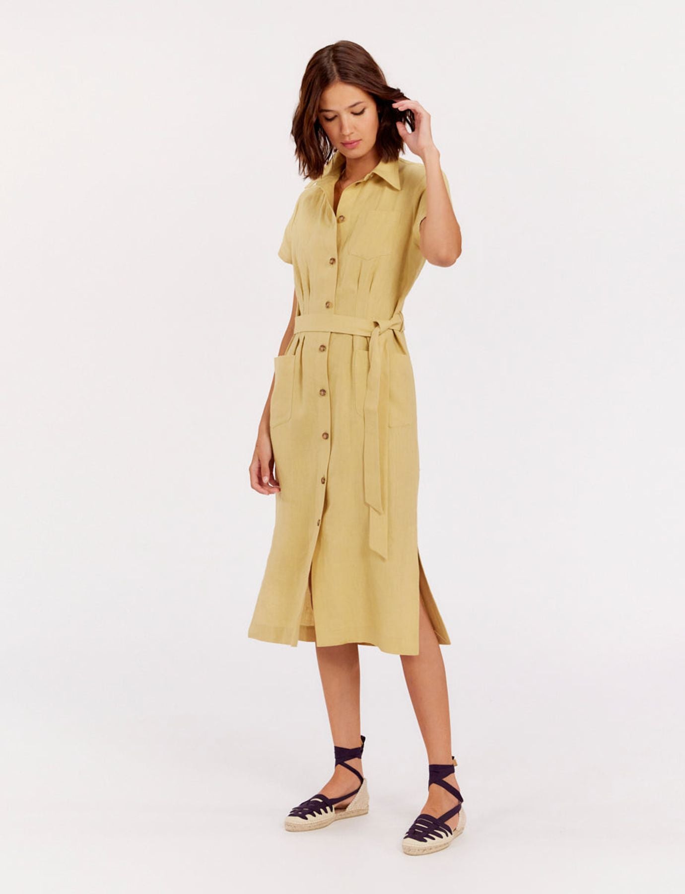Ethel lemon shirt dress