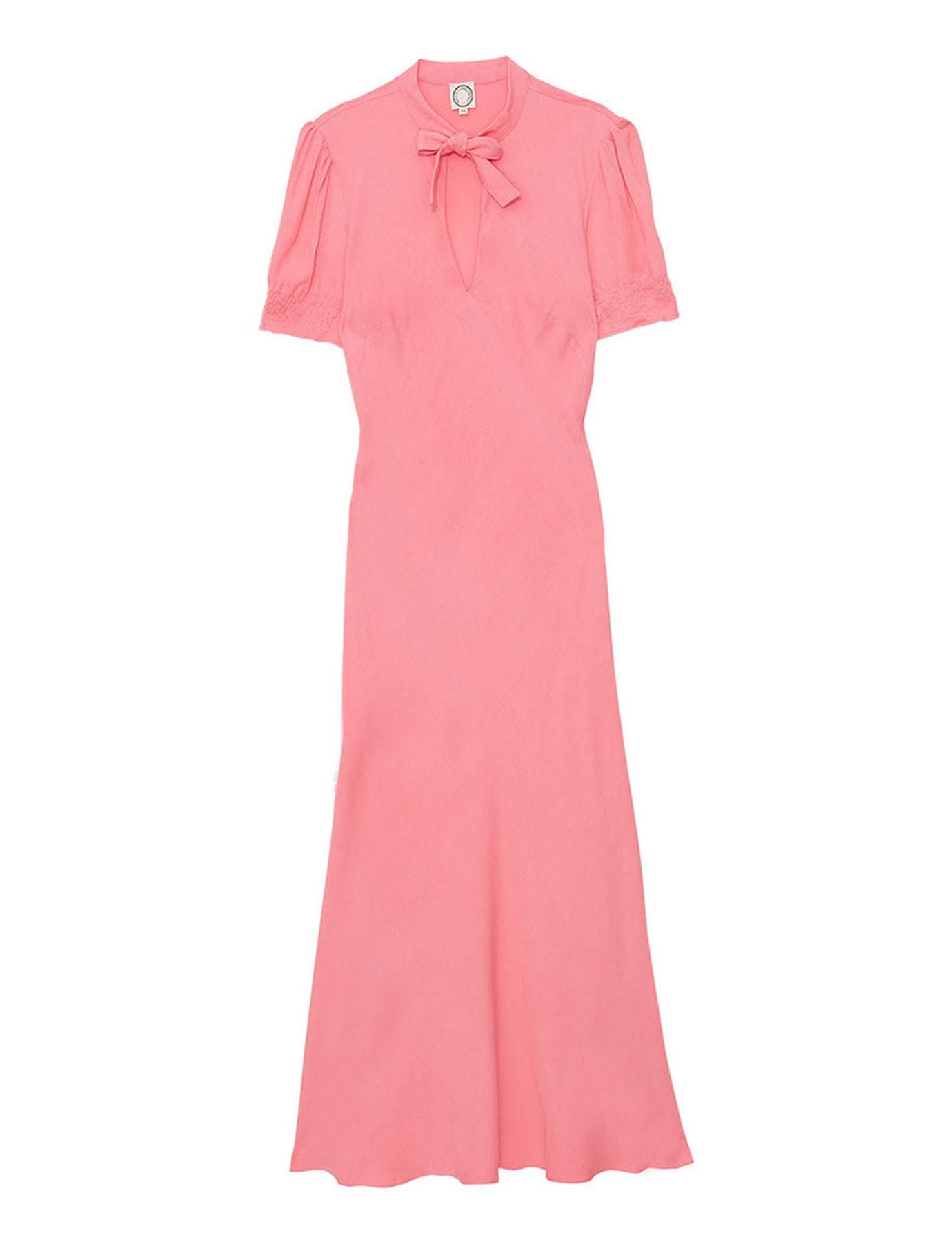 Abito lungo rosa Cerise