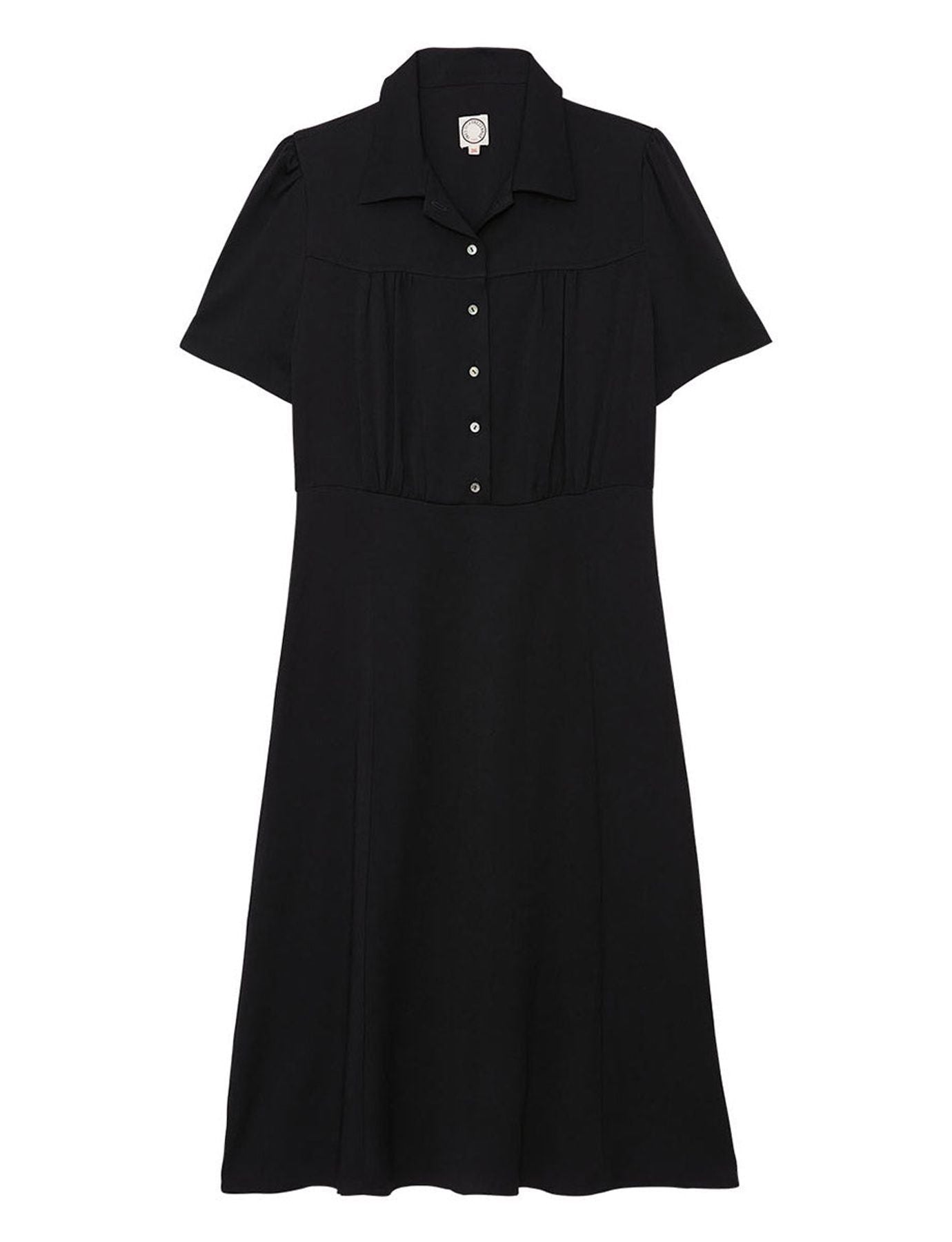 Angèle navy blue dress