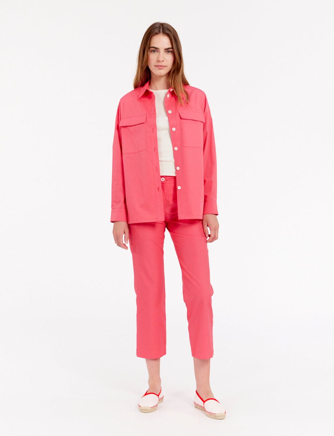 Camisa rosa Chandler