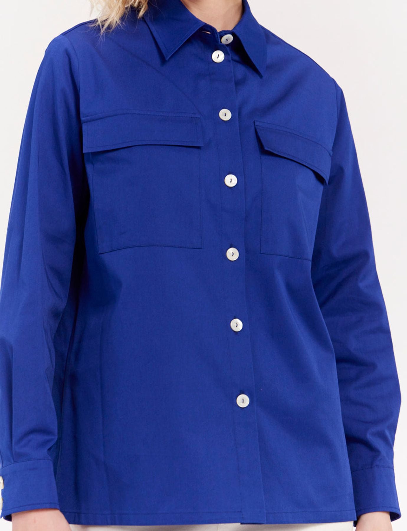 Camisa azul Chandler