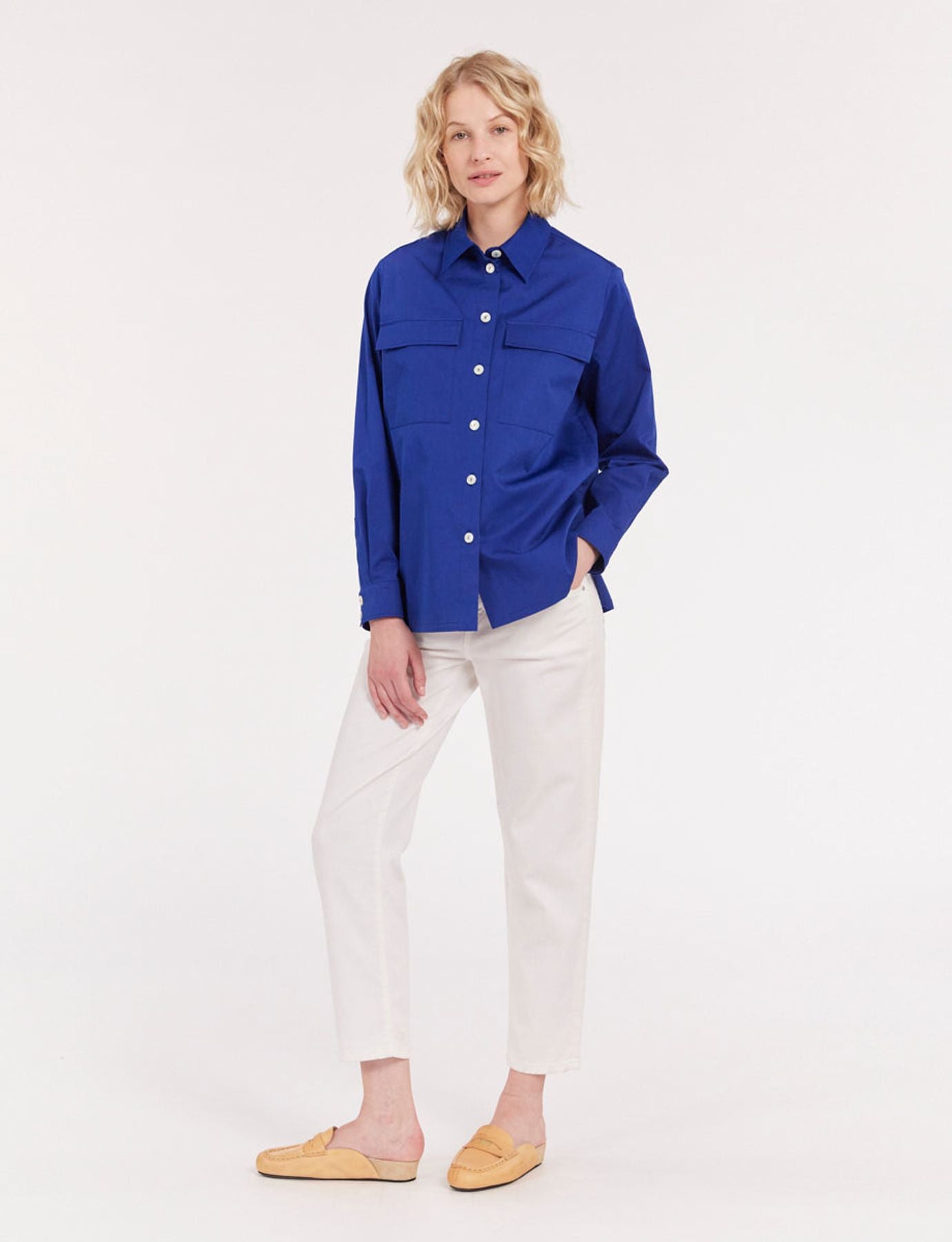 Camisa azul Chandler