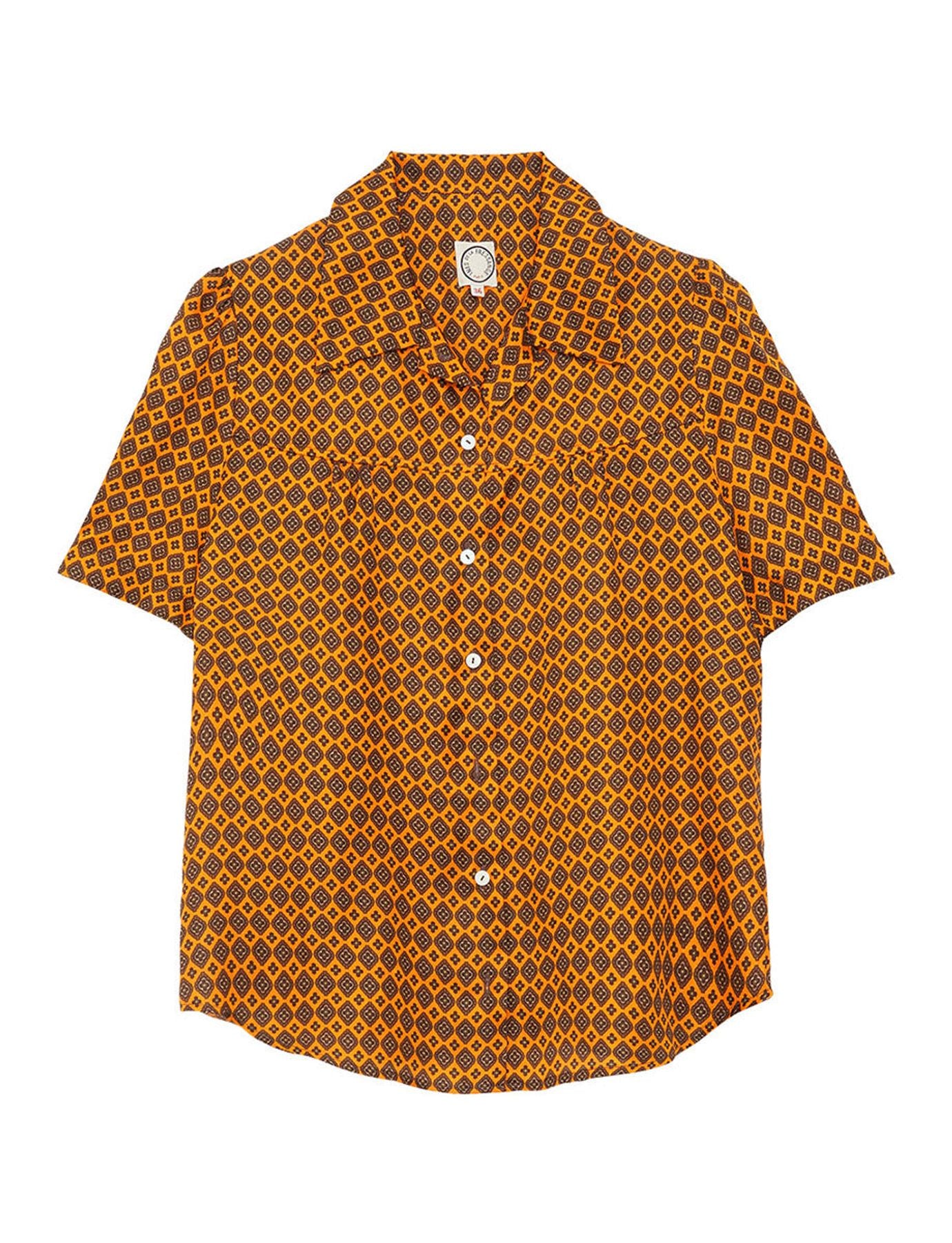 Constance printed blouse