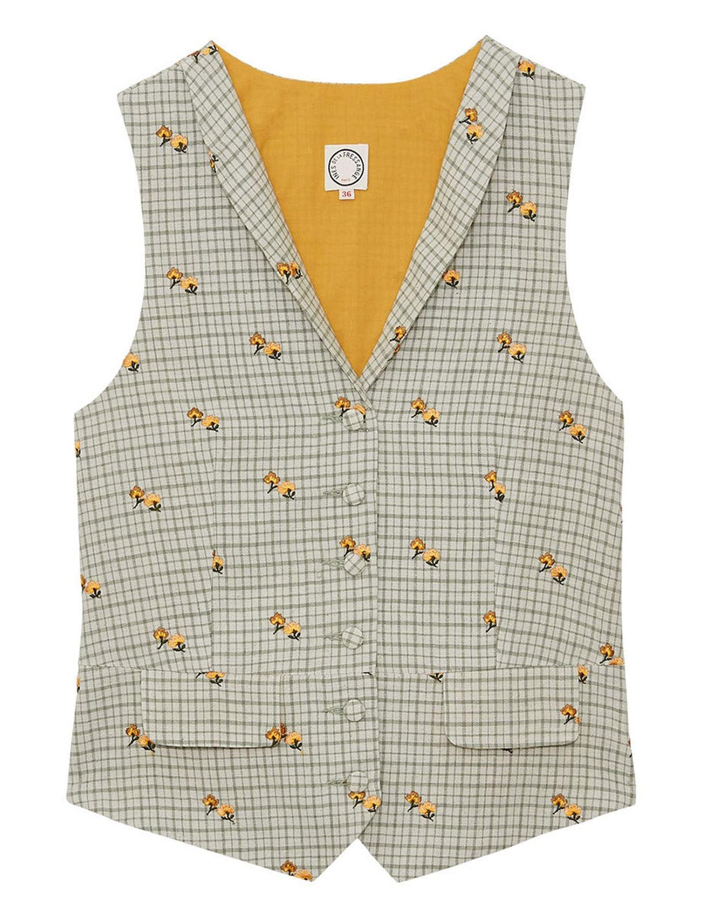 Cardigan con stampa verde Robinson