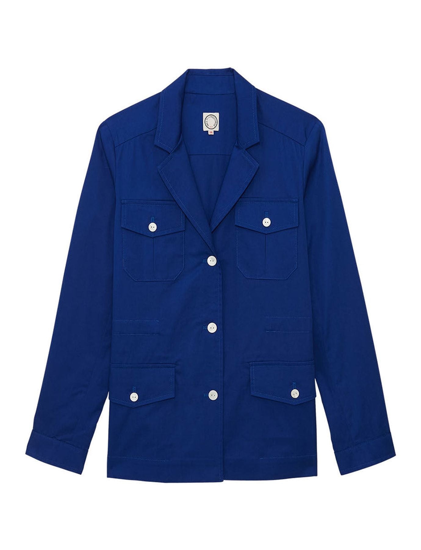 Flipperjacke blau