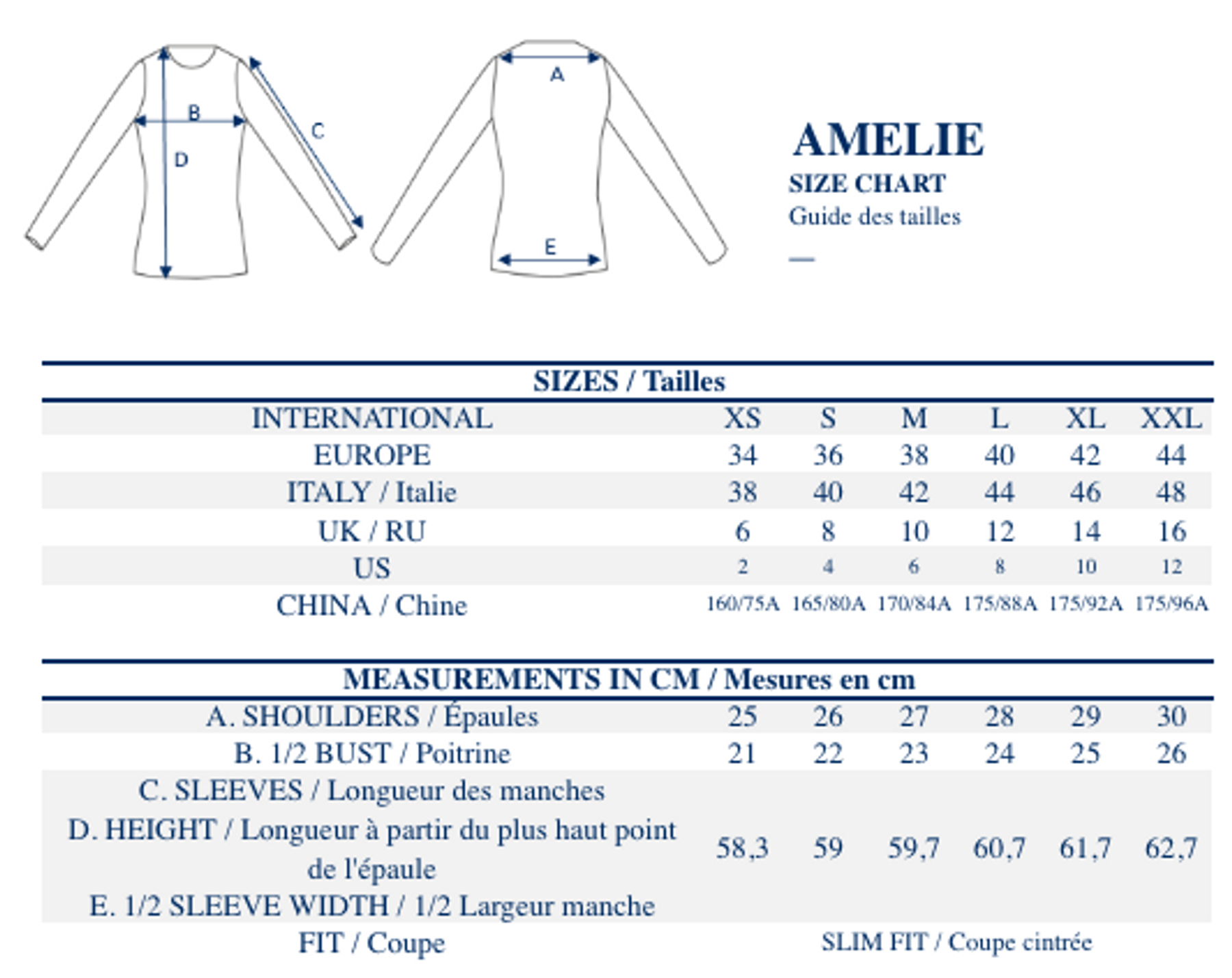 Canotta Amelie in jersey rosa