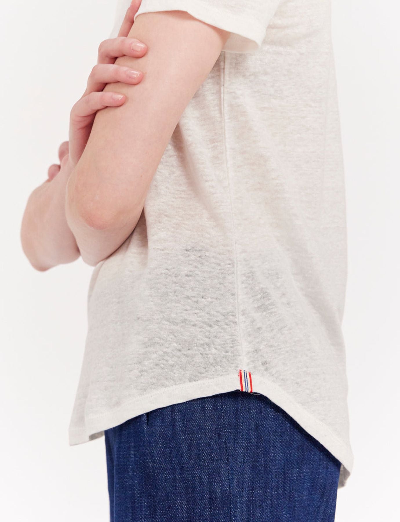 Camiseta Lison de lino crudo