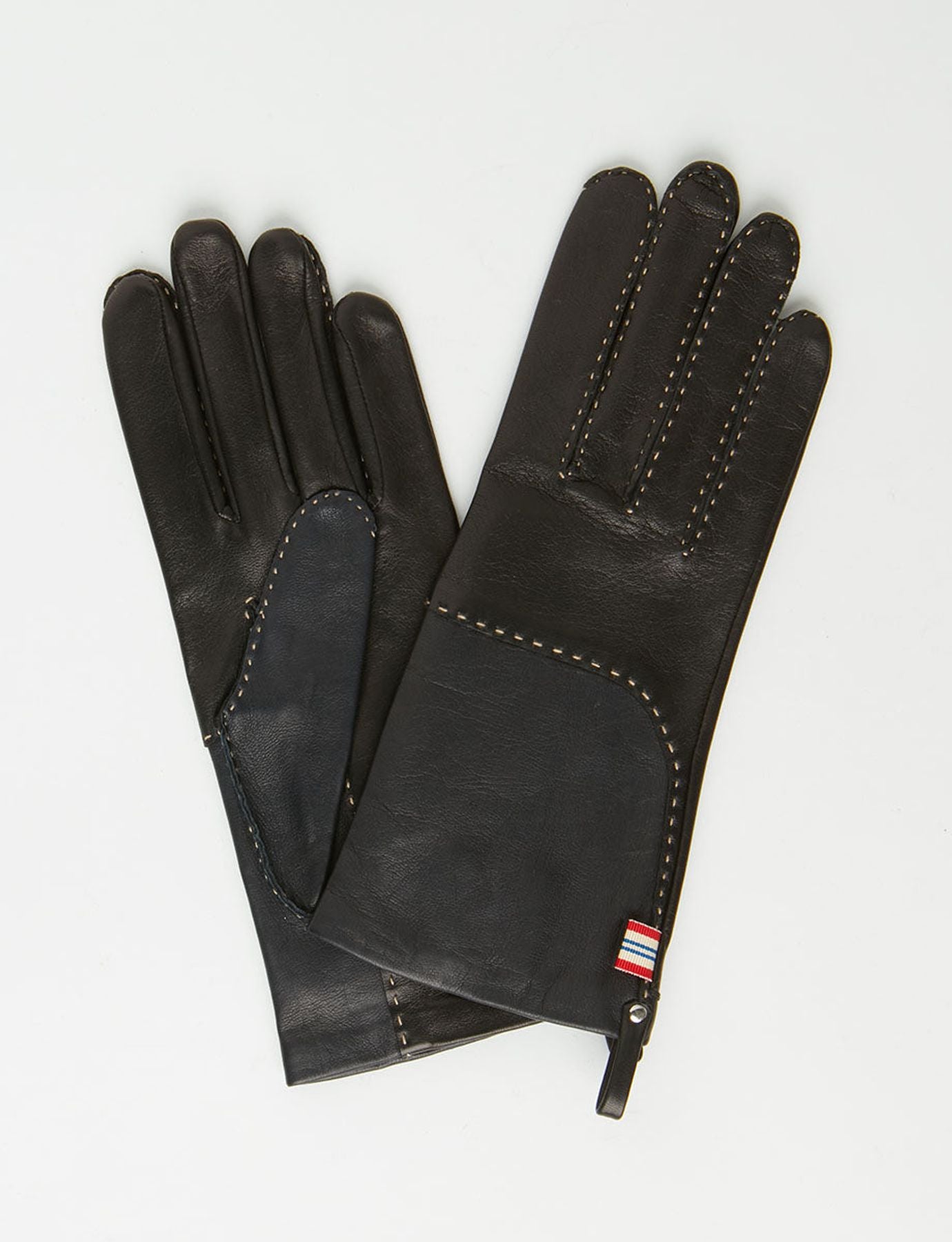 Gants en cuir Yael noir