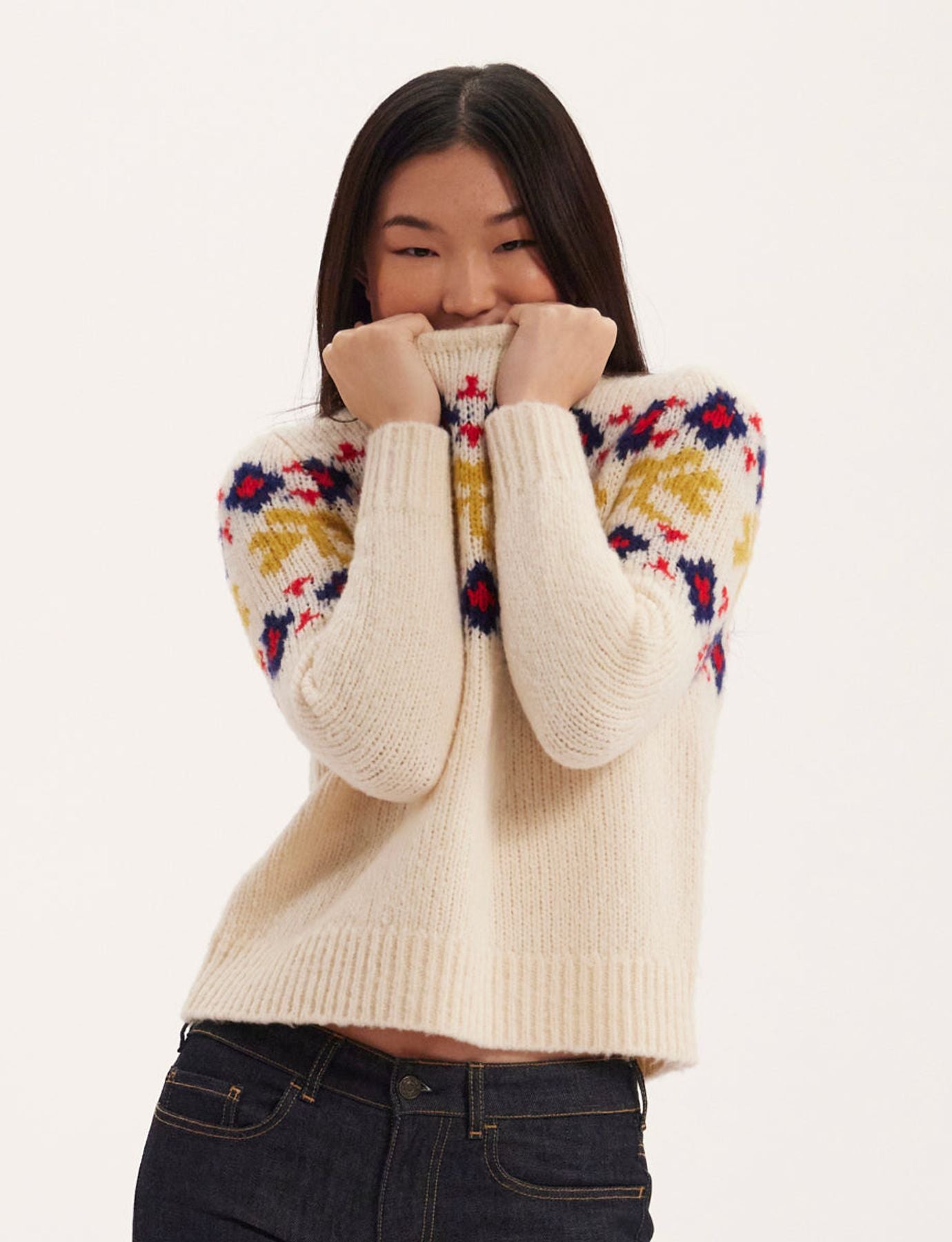 Joia ecru jumper