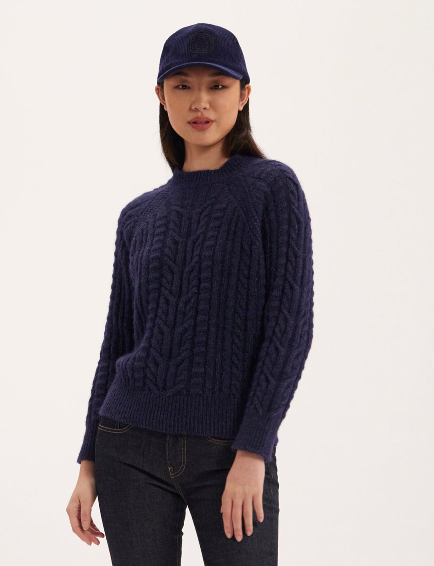 Louison navy jumper