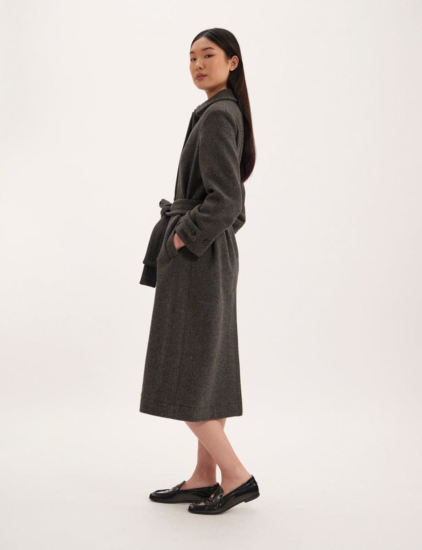 Esmé dark grey coat