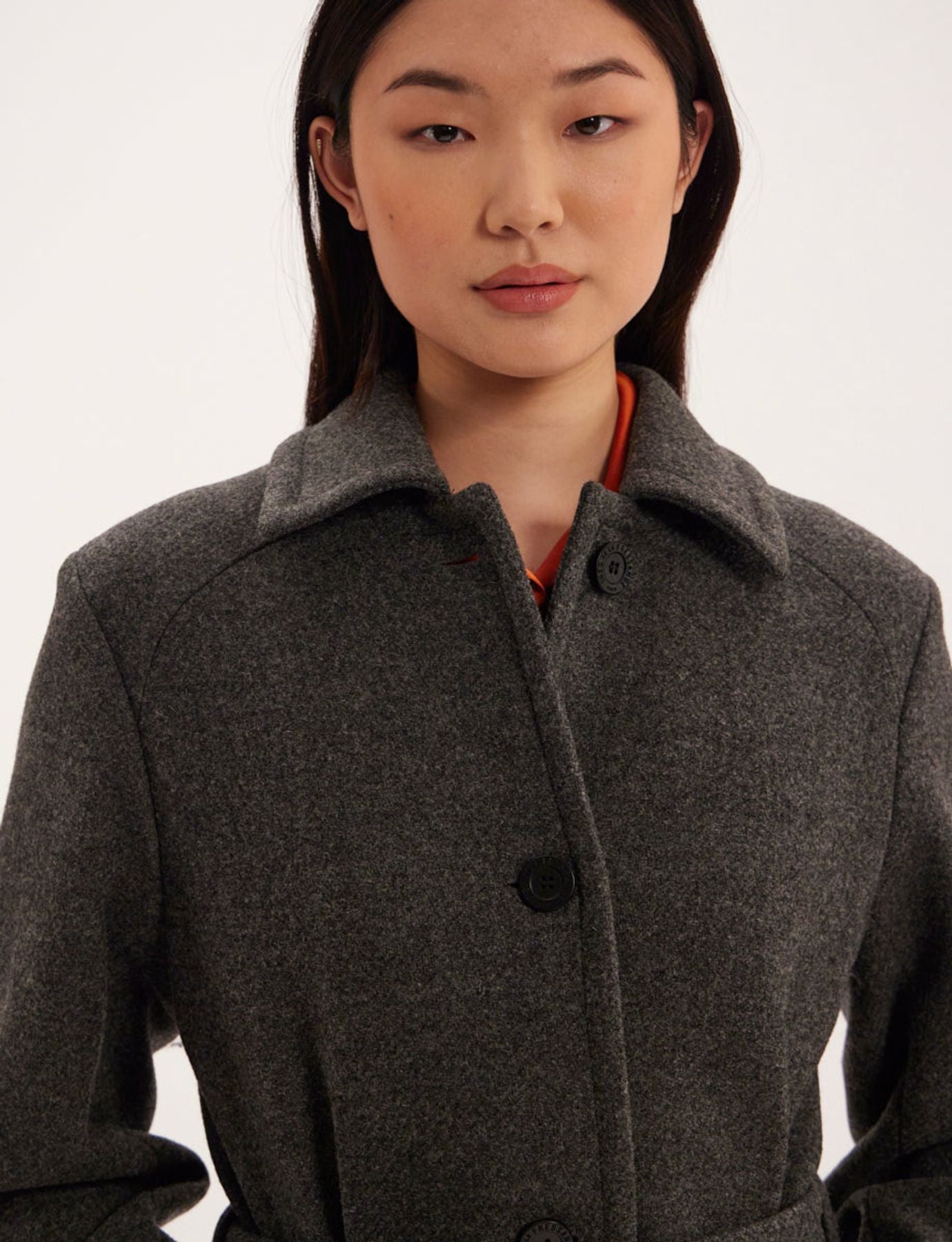 Esmé dark grey coat